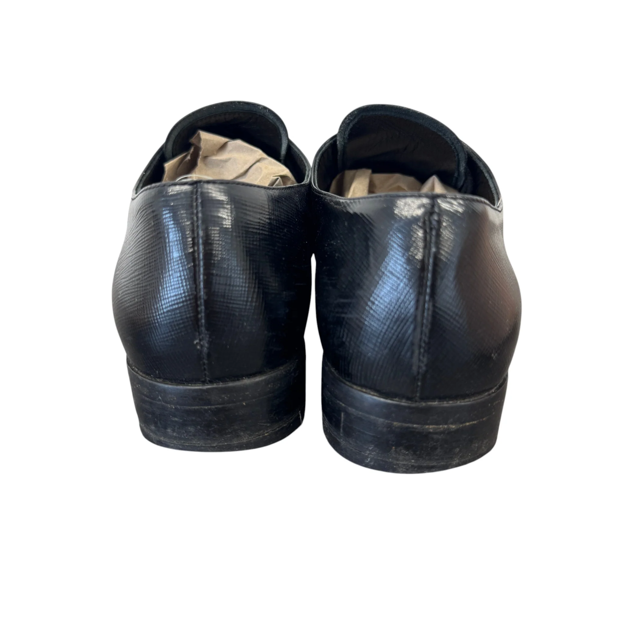 Women's Pointed Toe Loafers Black Size EU 37 / UK 4 - Image 7