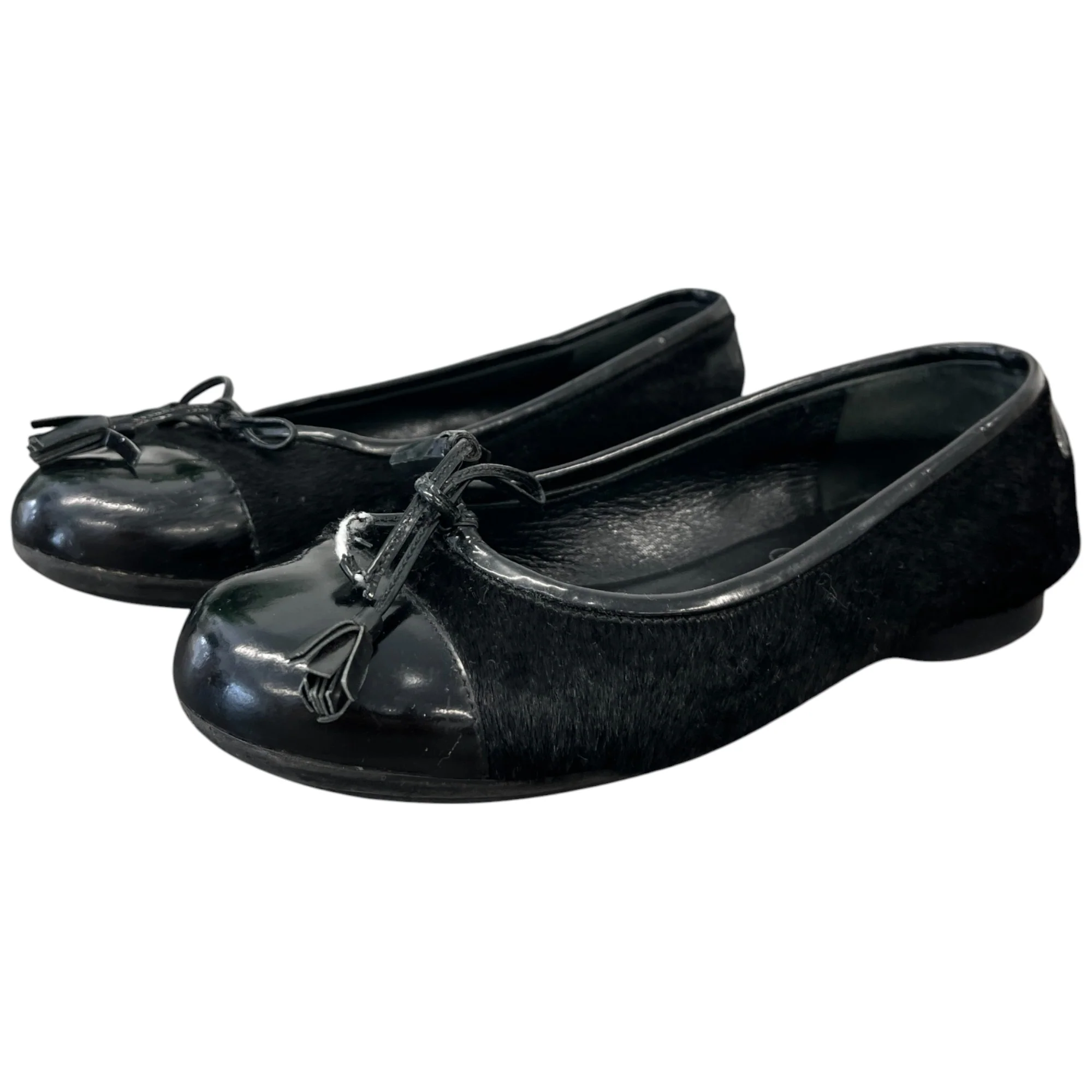 Women's Pony Hair Cc Logo Mules Black Size EU 34 / UK 1 - Image 8