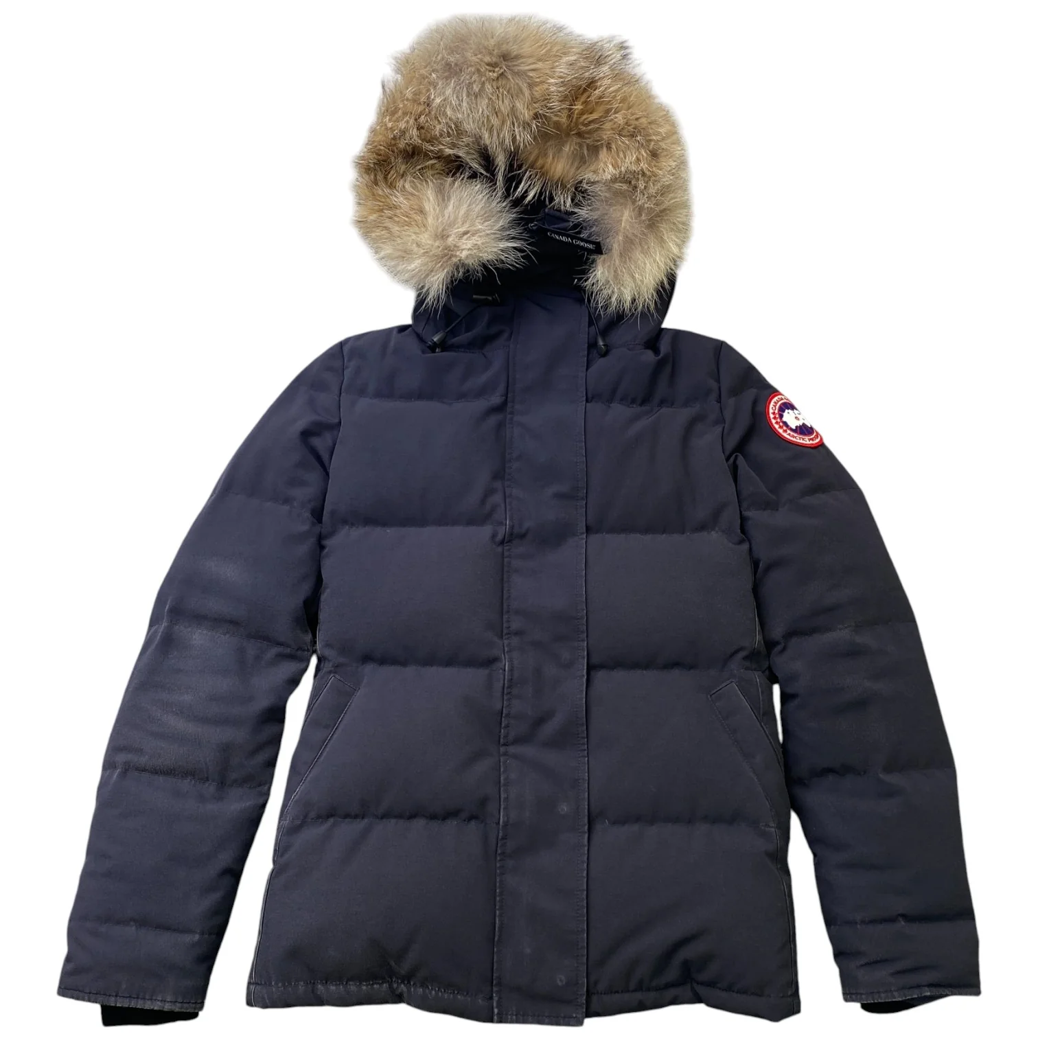 Women's Portland Parka Down Jacket Navy Size S