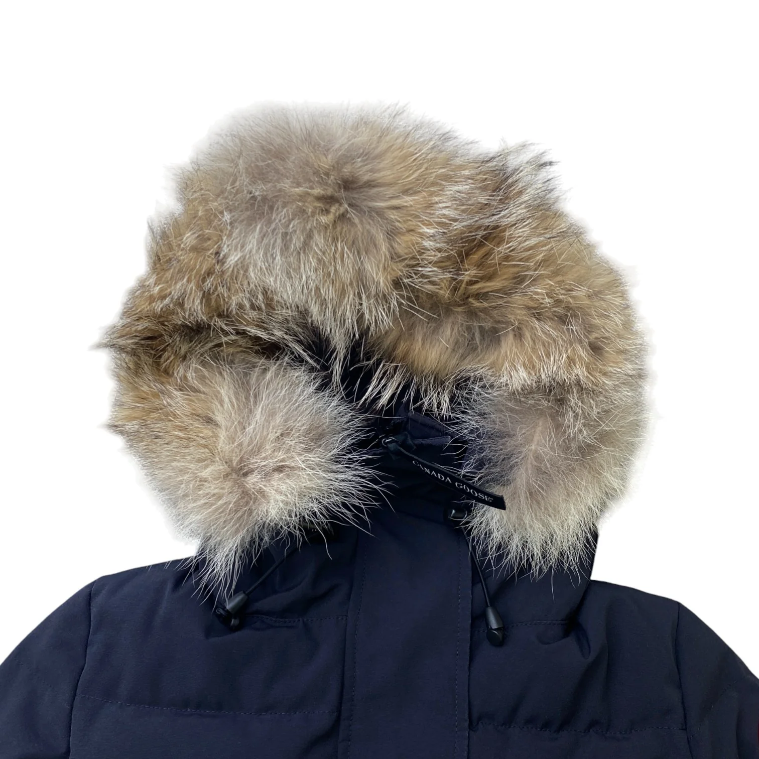 Women's Portland Parka Down Jacket Navy Size S - Image 6