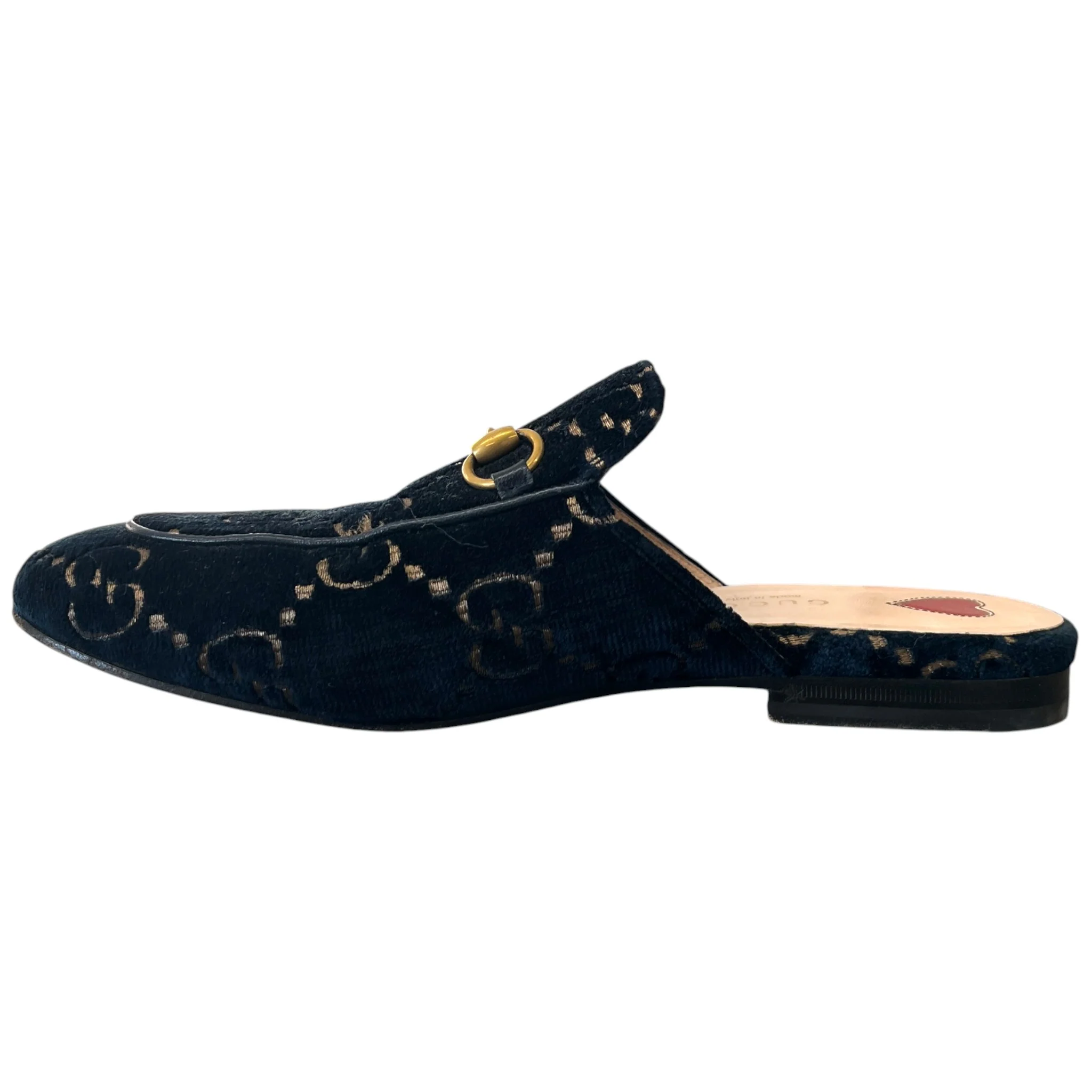 Women's Princetown Horsebit Mules Navy Size EU 36 / UK 3 - Image 2