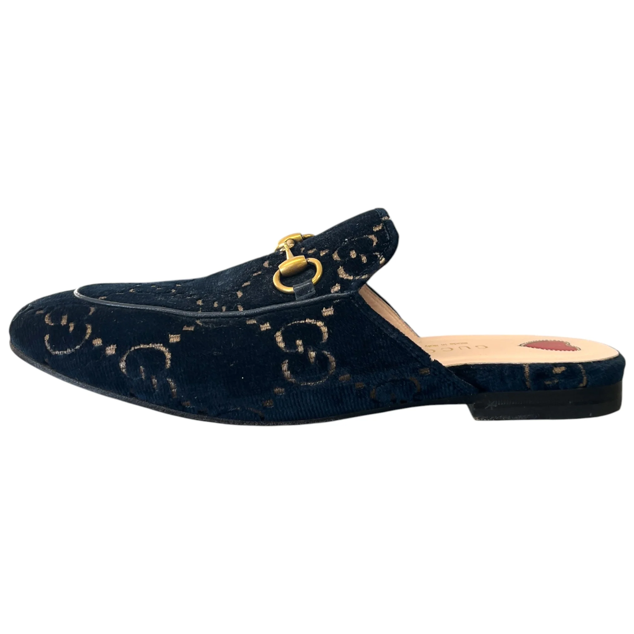 Women's Princetown Horsebit Mules Navy Size EU 36 / UK 3 - Image 5