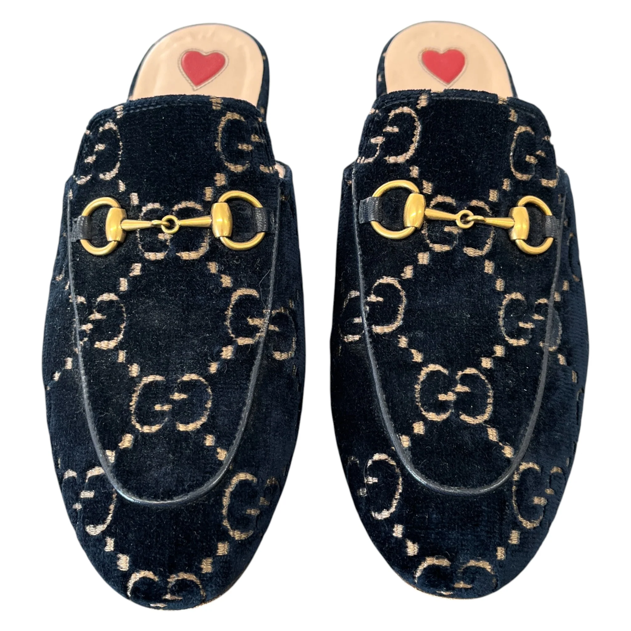 Women's Princetown Horsebit Mules Navy Size EU 36 / UK 3 - Image 6