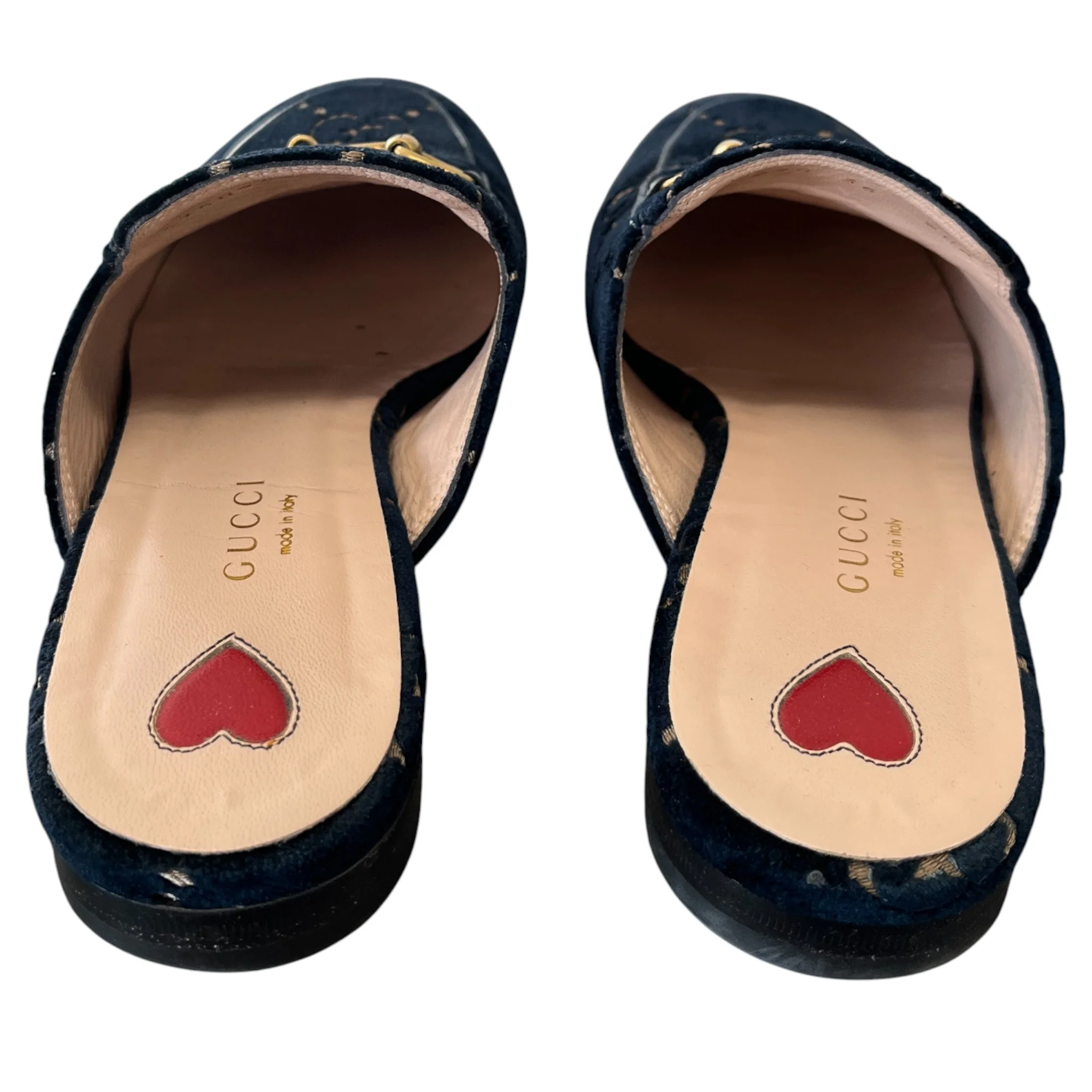 Women's Princetown Horsebit Mules Navy Size EU 36 / UK 3 - Image 7