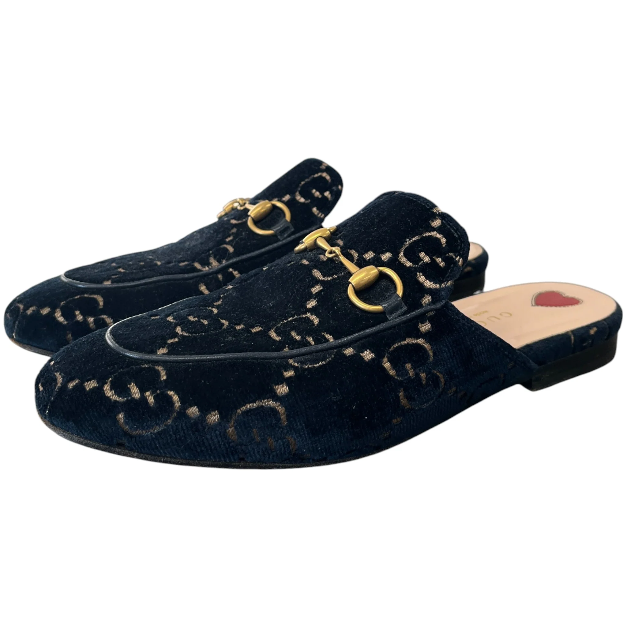 Women's Princetown Horsebit Mules Navy Size EU 36 / UK 3 - Image 8