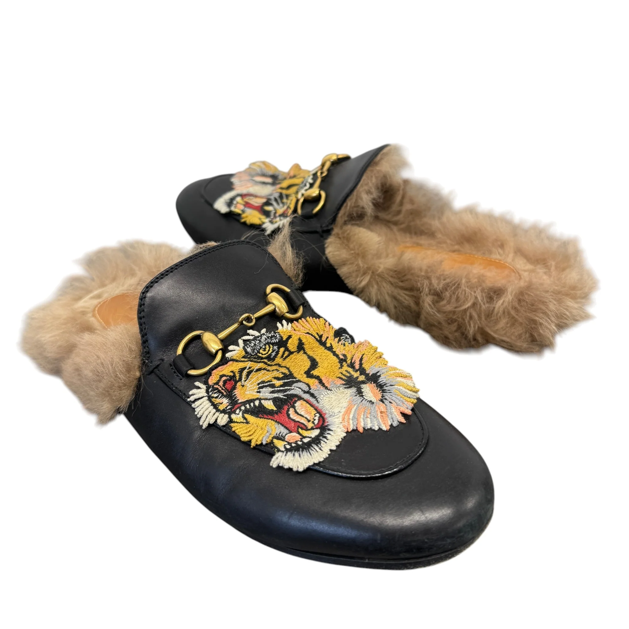 Women's Princetown Loafers Black Size EU 37 / UK 4 - Image 3
