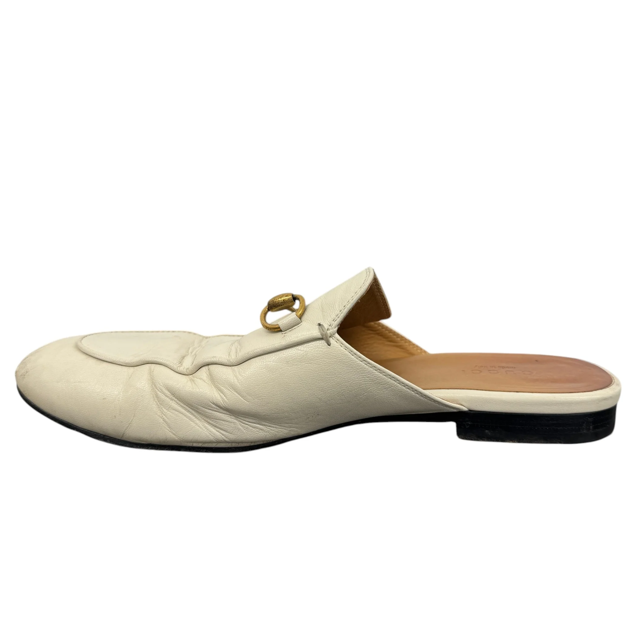 Women's Princetown Loafers Cream Size EU 38.5 / UK 5.5 - Image 2