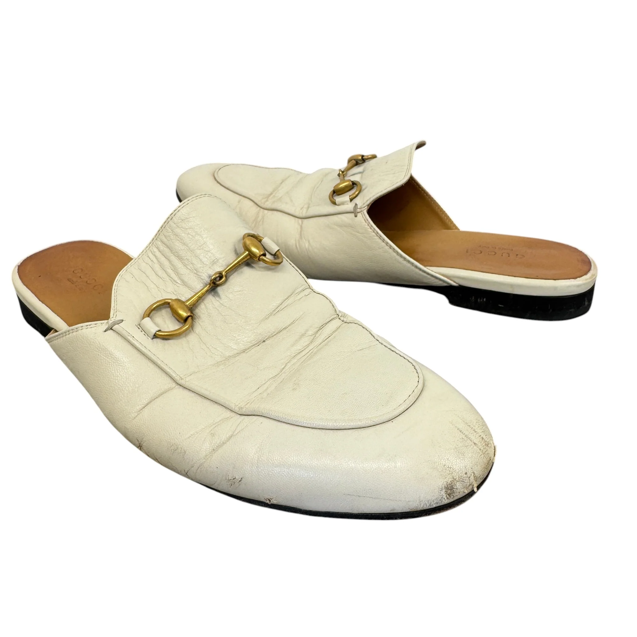 Women's Princetown Loafers Cream Size EU 38.5 / UK 5.5 - Image 3