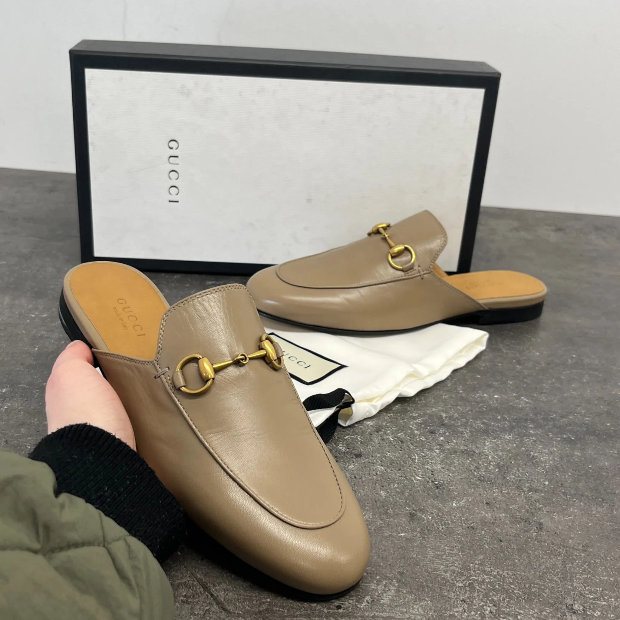 Women's Princetown Mules Brown Size EU 35 / UK 2 - Image 11