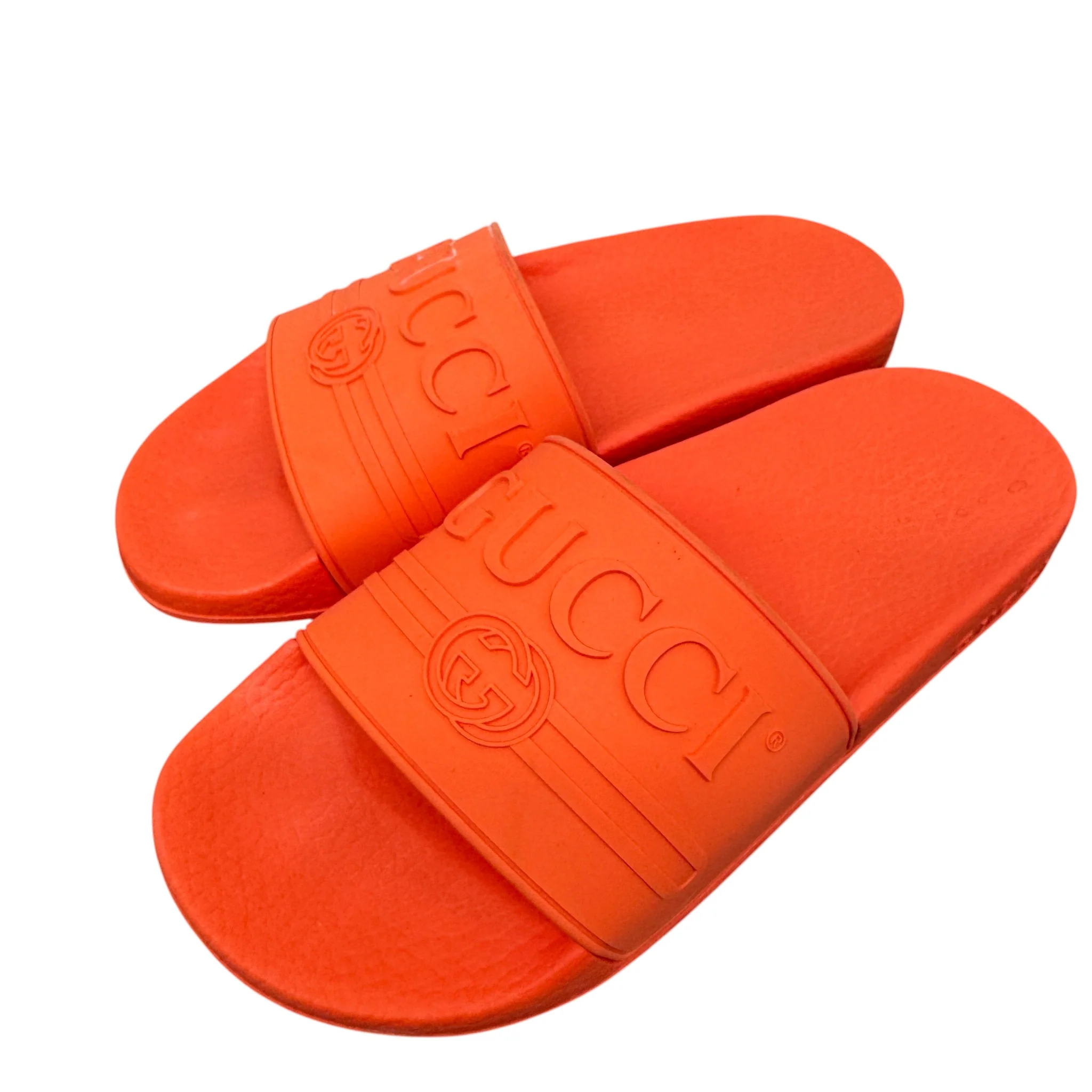 Women's Pursuit Logo Slides Orange Size EU 36 / UK 3 - Image 7