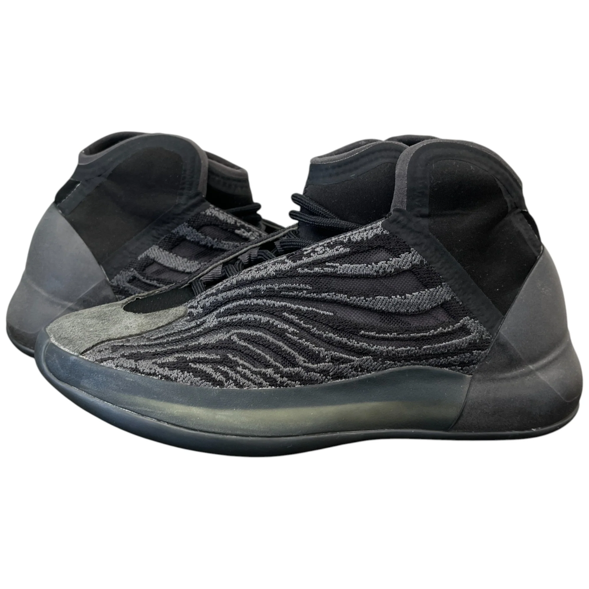 Women's Qntm High Trainers Black Size EU 37 / UK 4 - Image 3