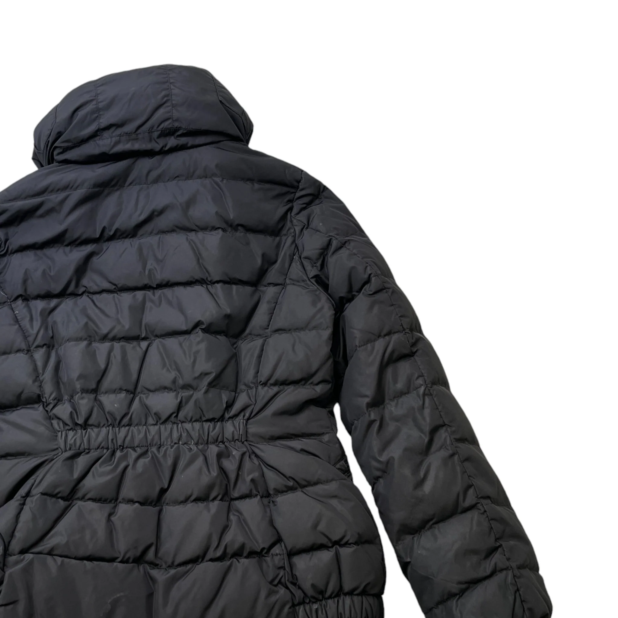 Women's Quilted Down Jacket Black Size XS - Image 4