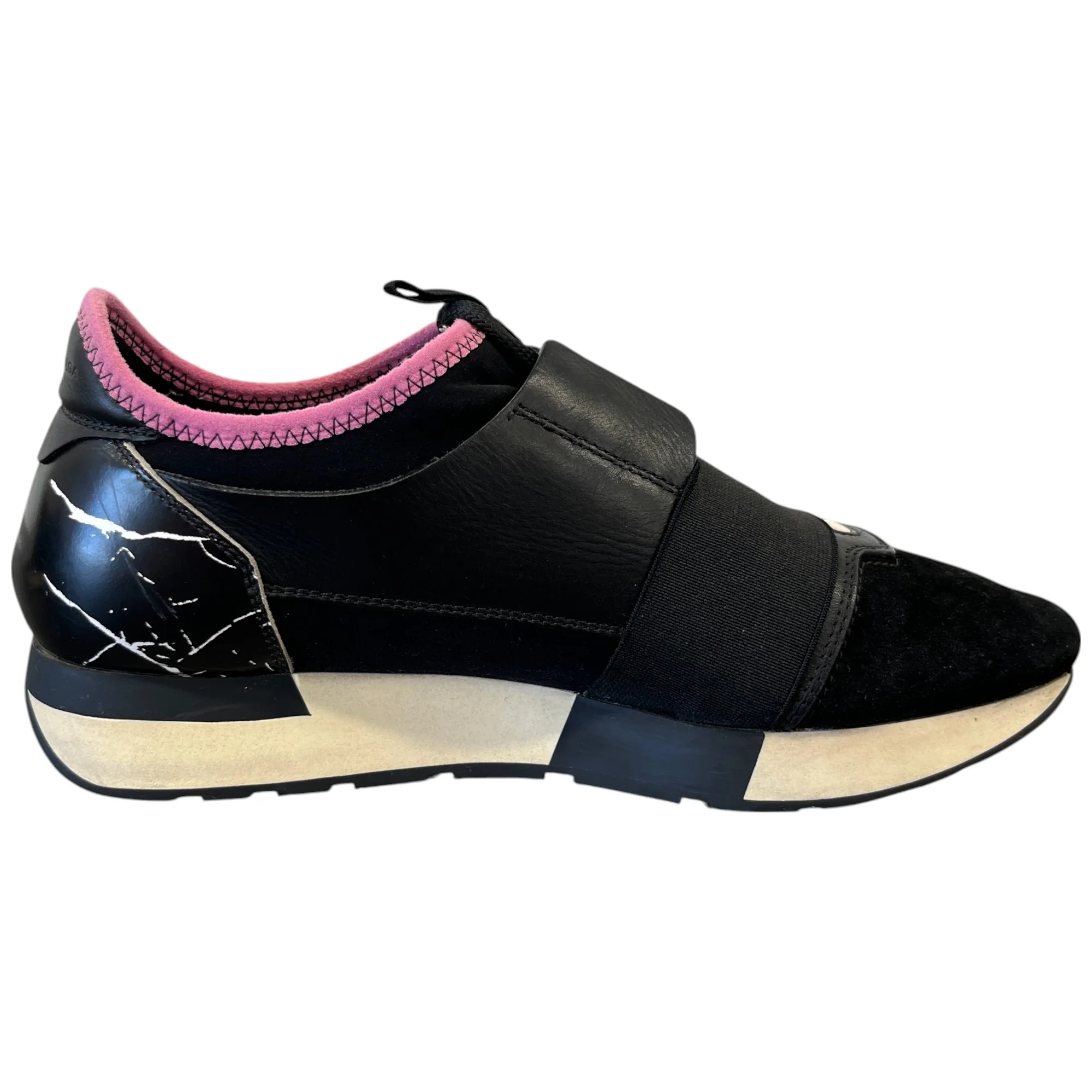 Women's Race Runner Low Trainers Black Size EU 38 / UK 5 - Image 4
