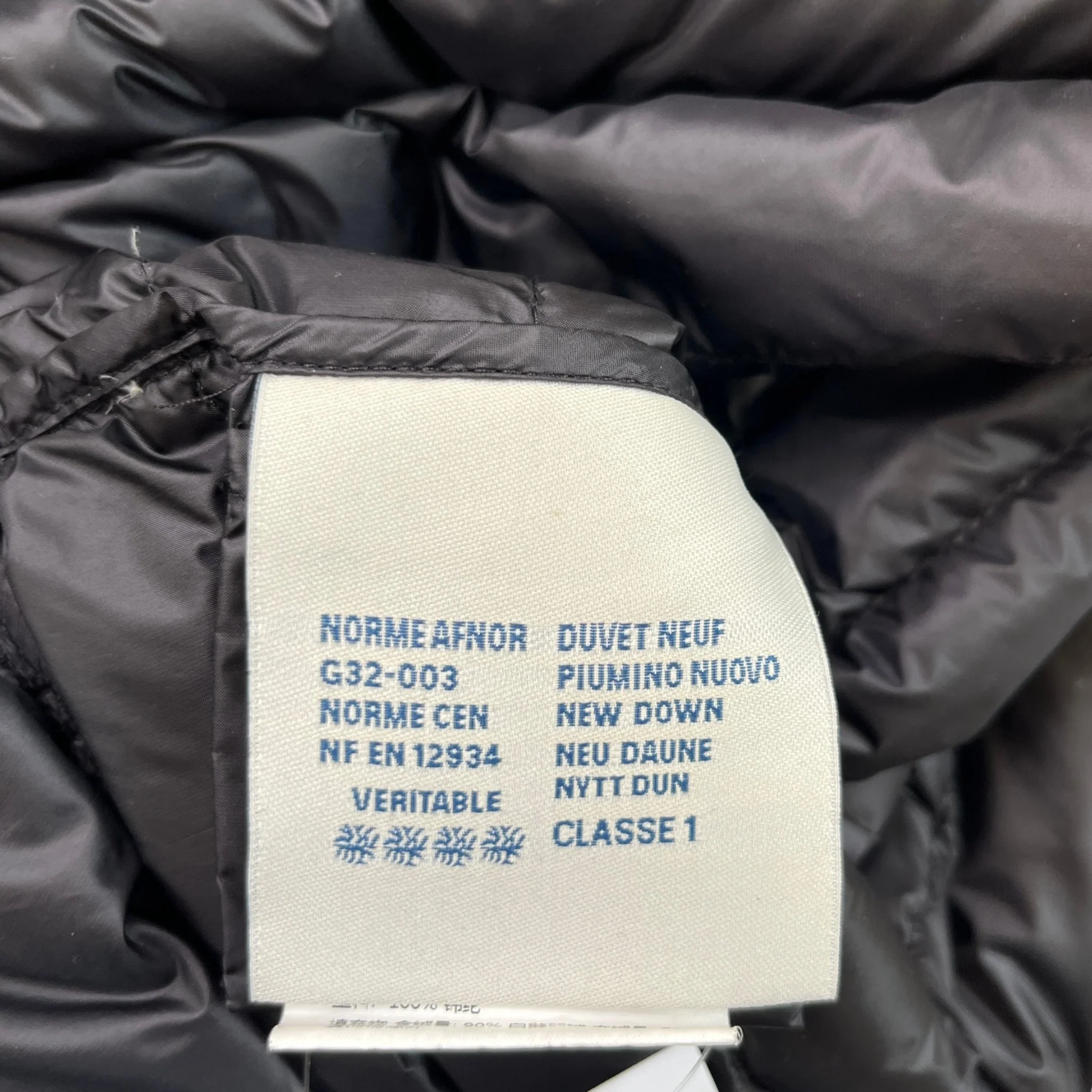 Women's Raie Down Jacket Black Size 0 / UK 8 - Image 11