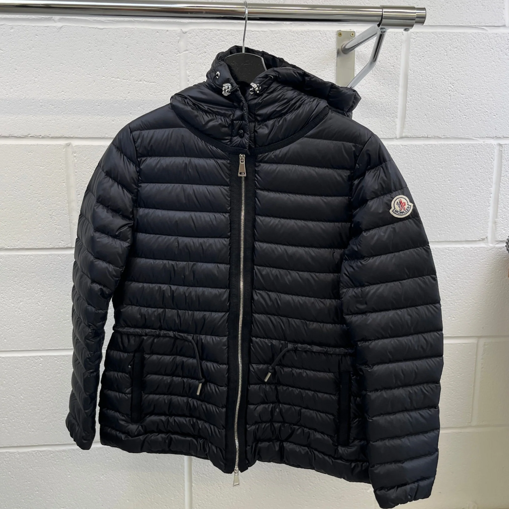 Women's Raie Down Jacket Black Size 0 / UK 8 - Image 14