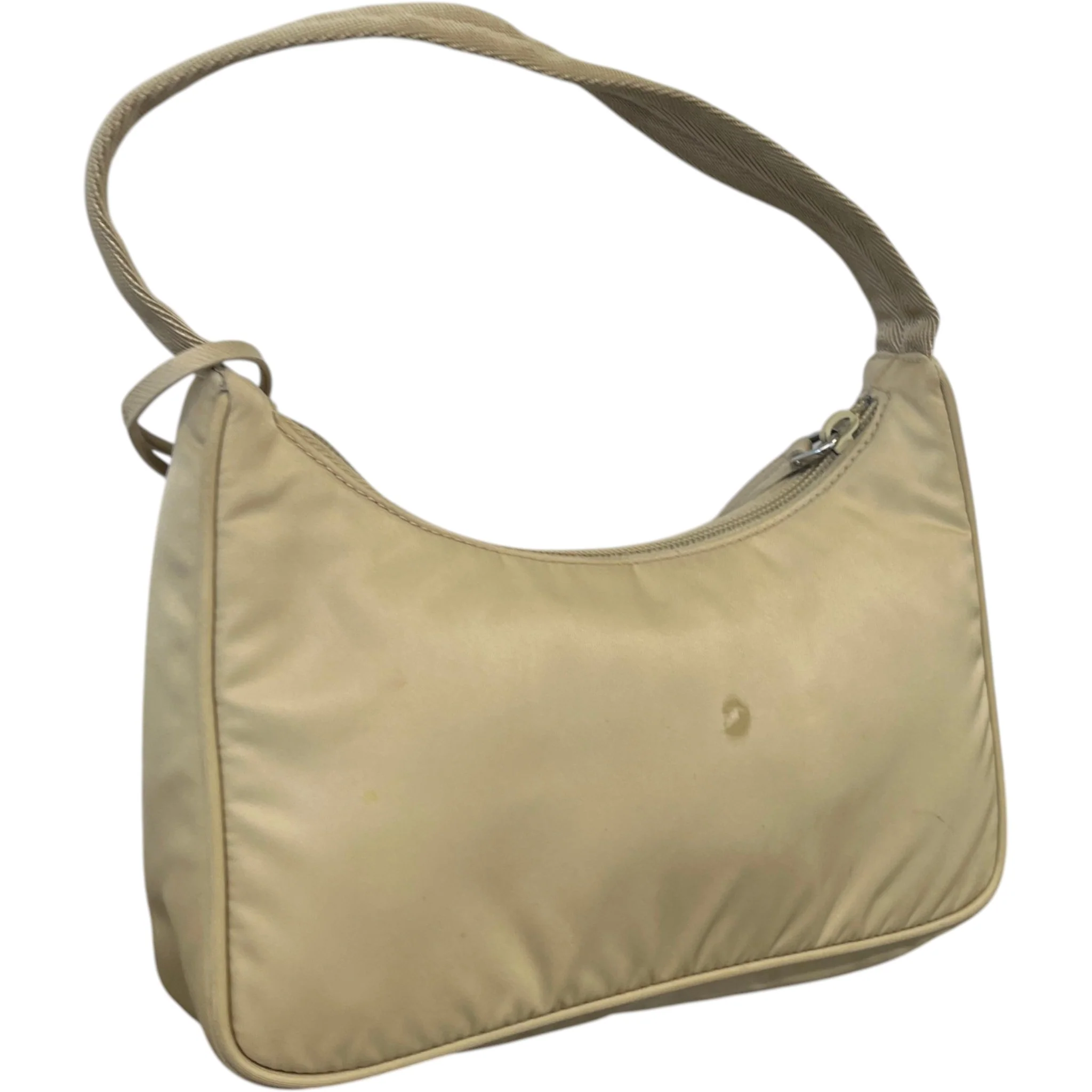 Women's Re-Edition 2000 Re-Nylon Bag Beige - Image 8