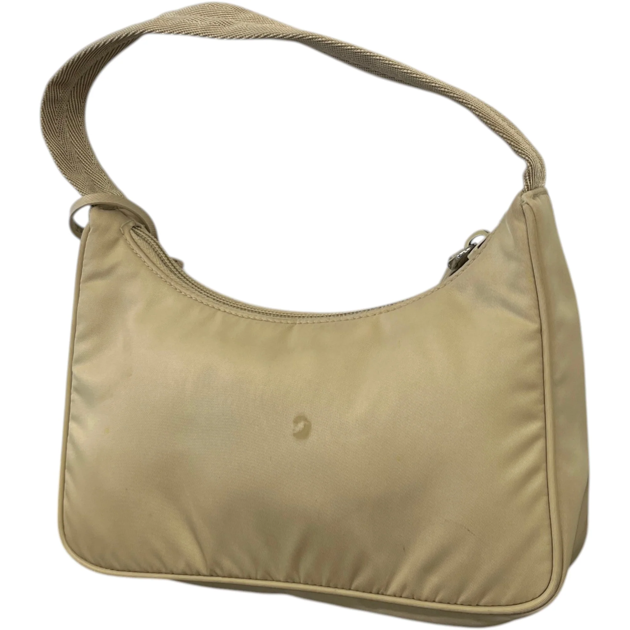 Women's Re-Edition 2000 Re-Nylon Bag Beige - Image 9