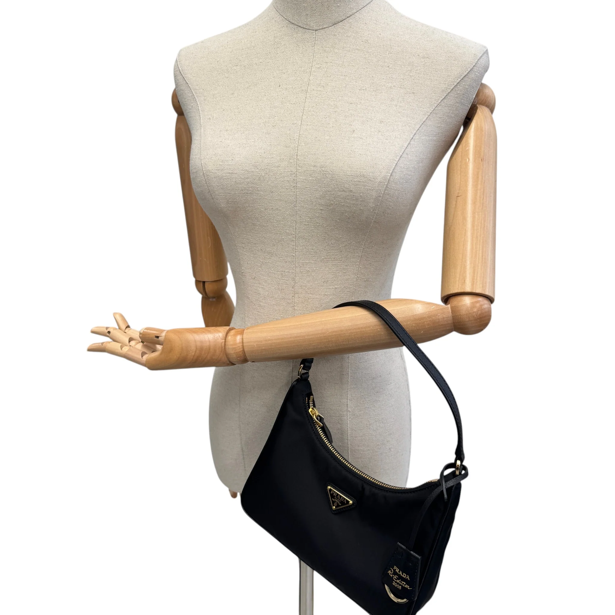 Women's Re-Edition 2005 Handbag Black - Image 2