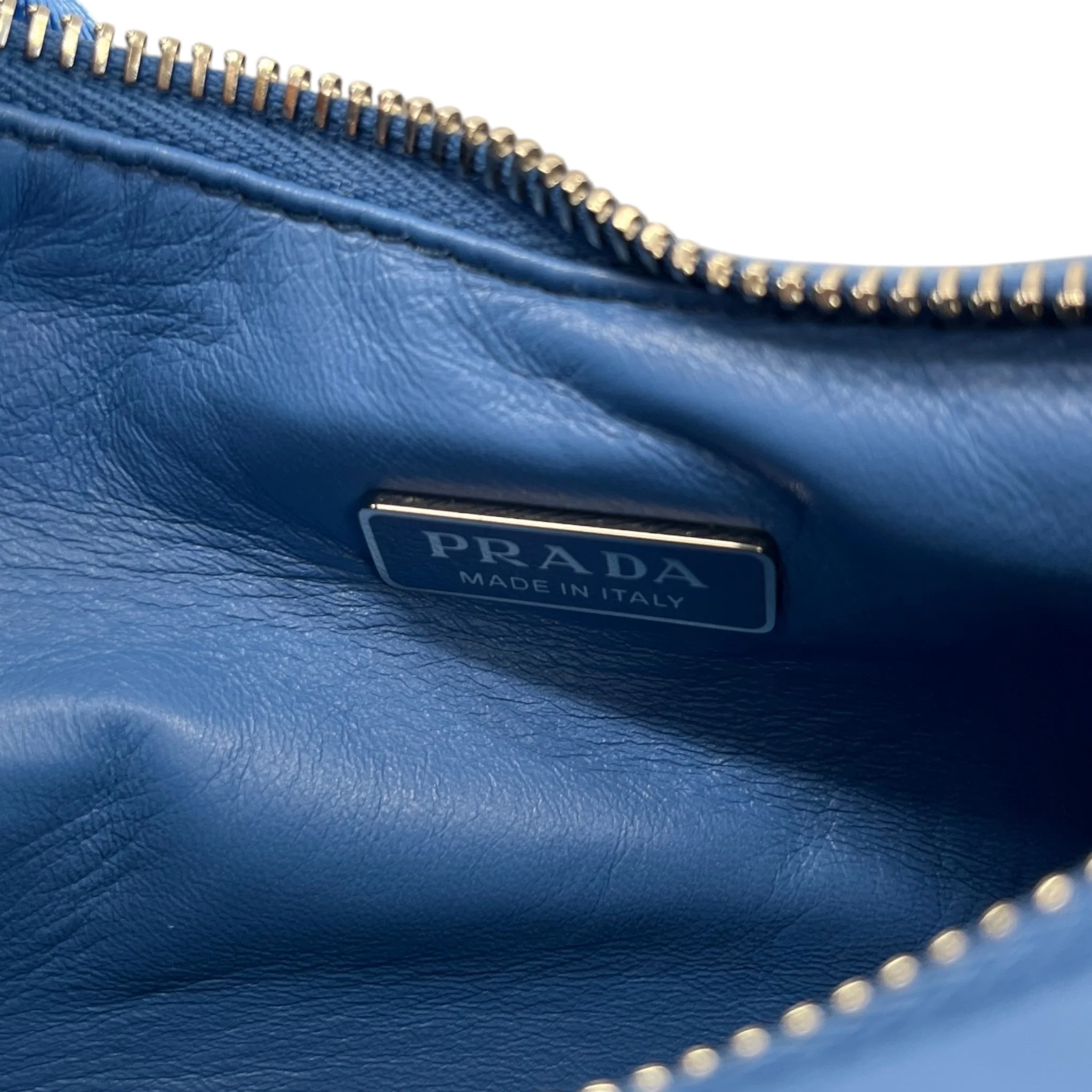 Women's Re-Edition 2005 Padded Nappa Bag Blue - Image 12