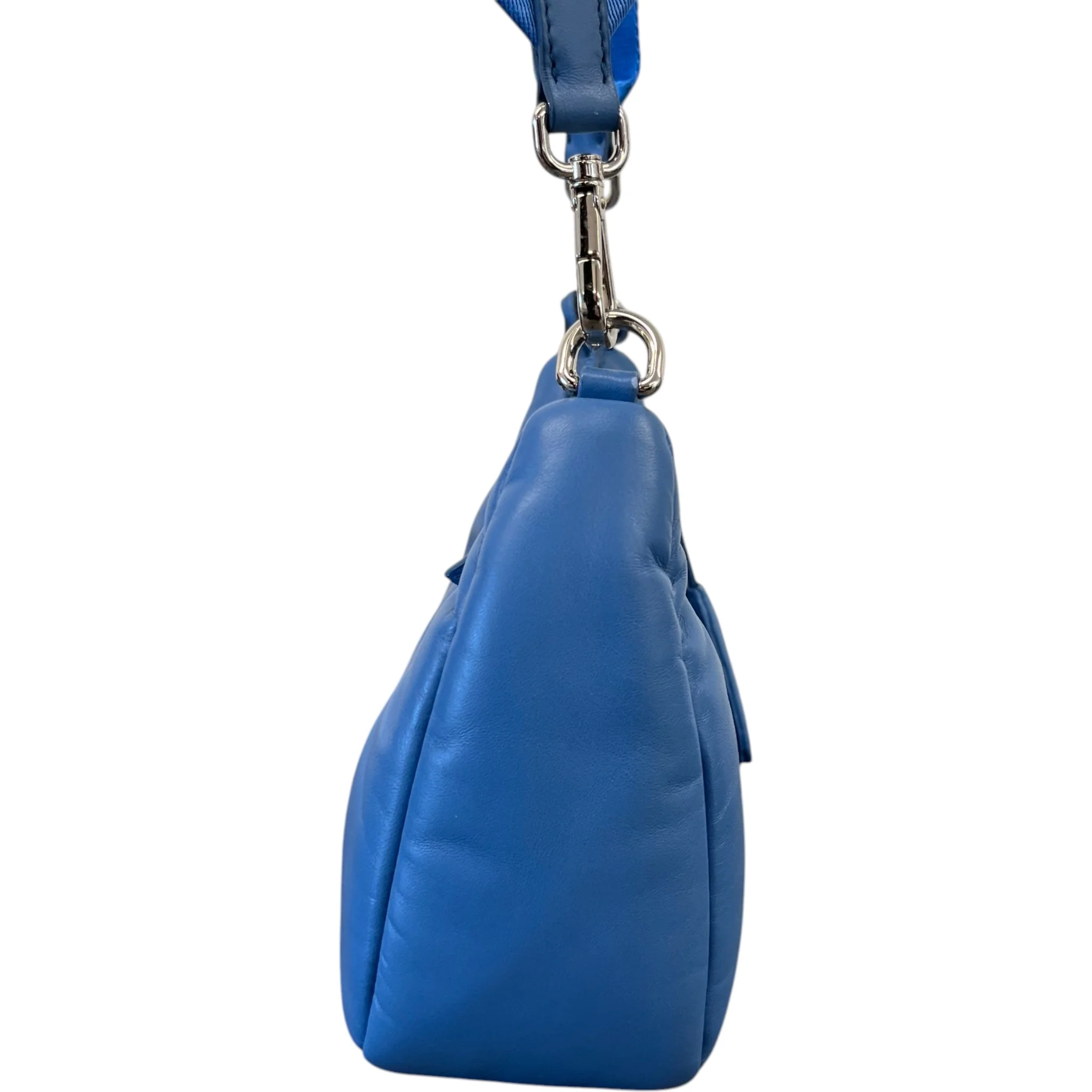 Women's Re-Edition 2005 Padded Nappa Bag Blue - Image 6
