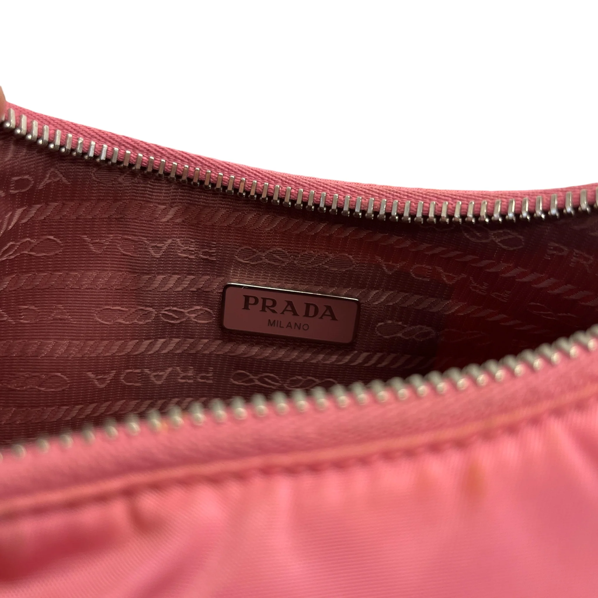 Women's Re-Edition 2005 Re-Nylon Bag Pink - Image 13