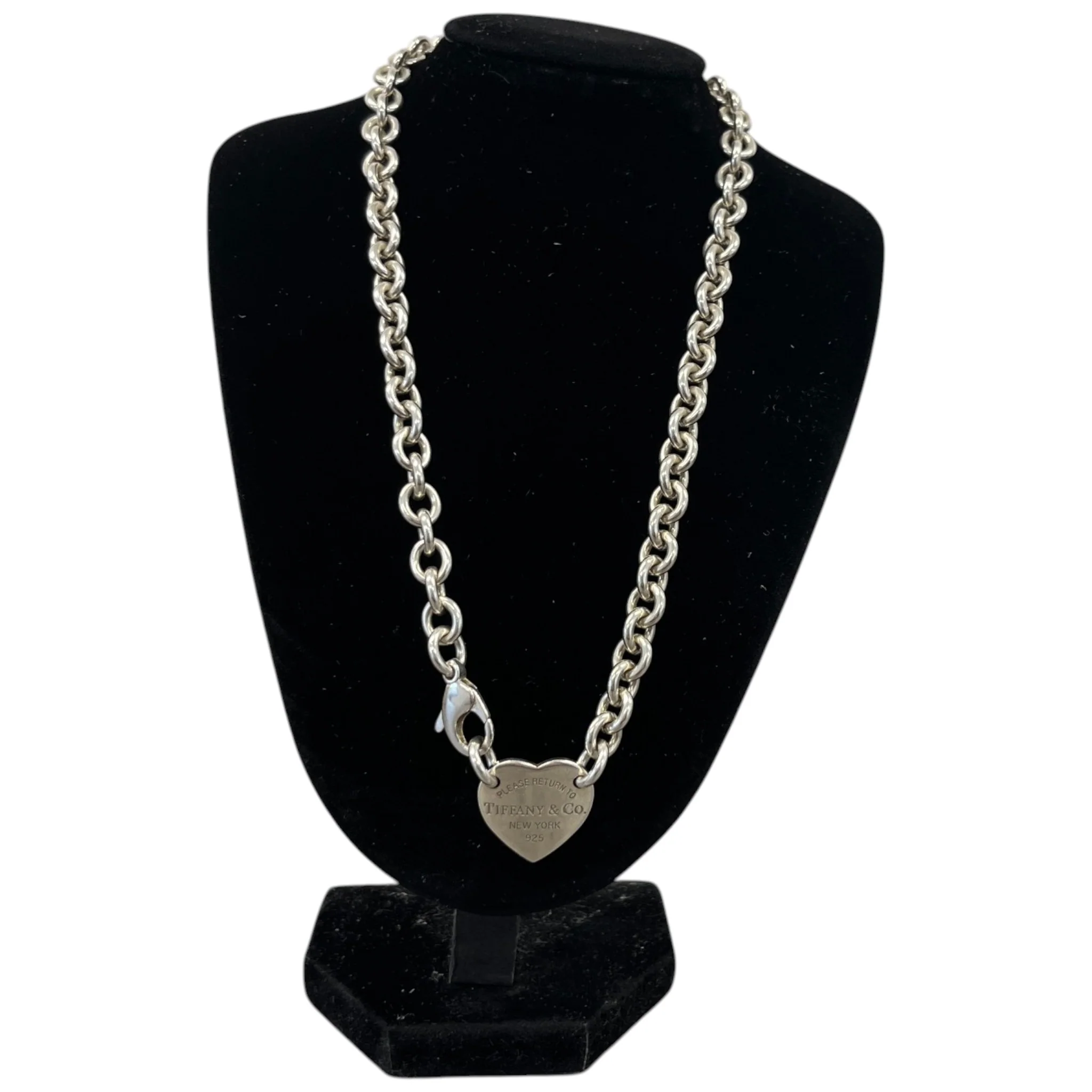Women's Return To Tiffany Heart Necklace Silver - Image 3