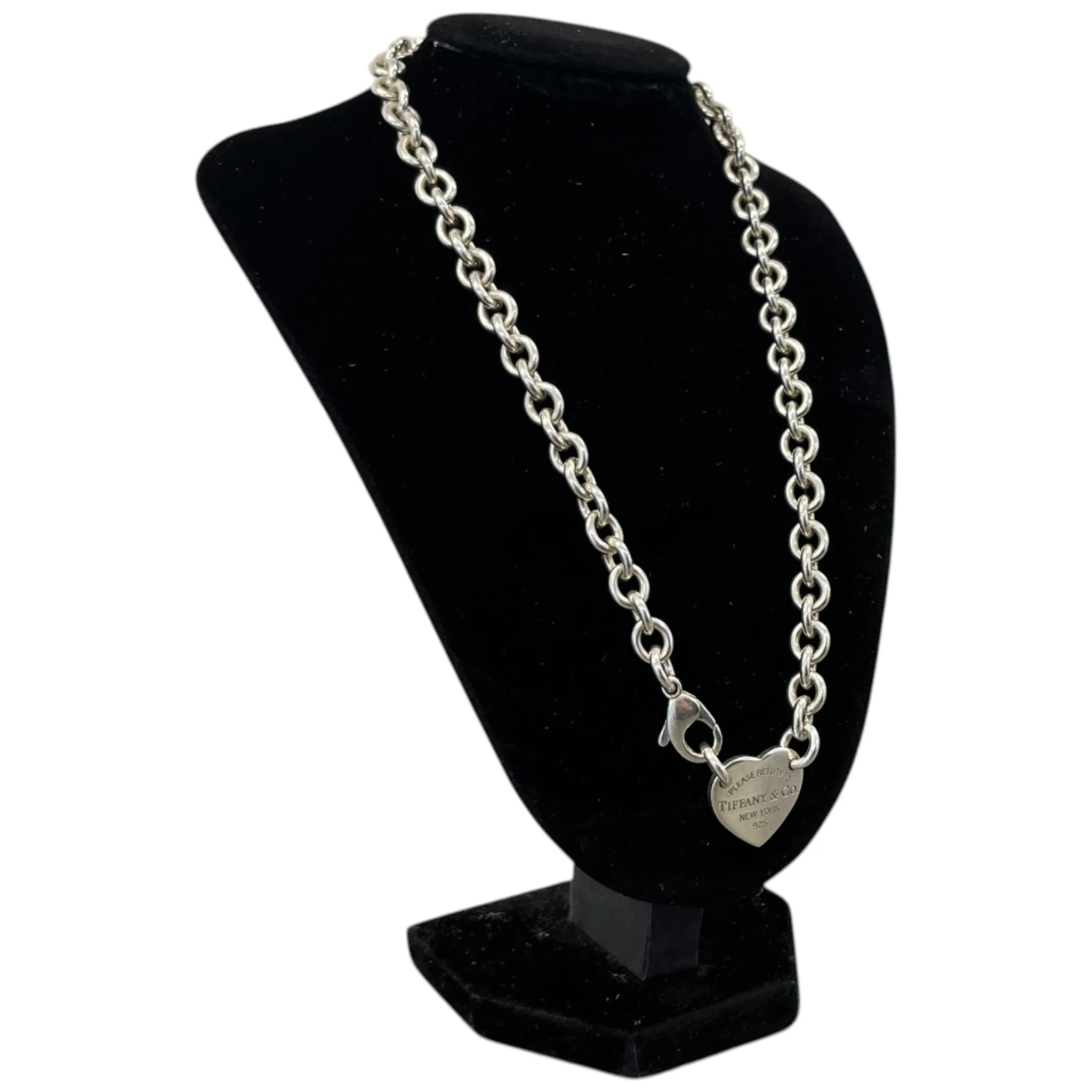 Women's Return To Tiffany Heart Necklace Silver - Image 4
