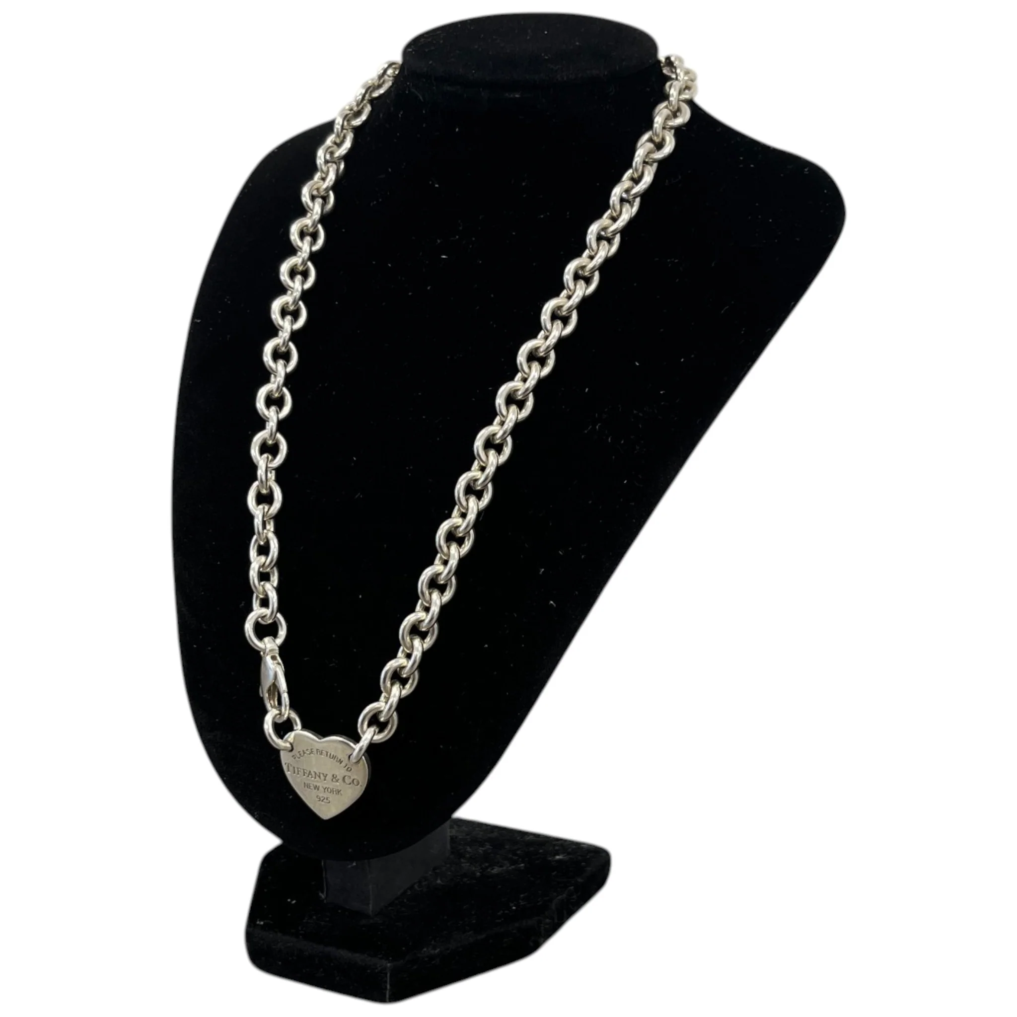 Women's Return To Tiffany Heart Necklace Silver - Image 5