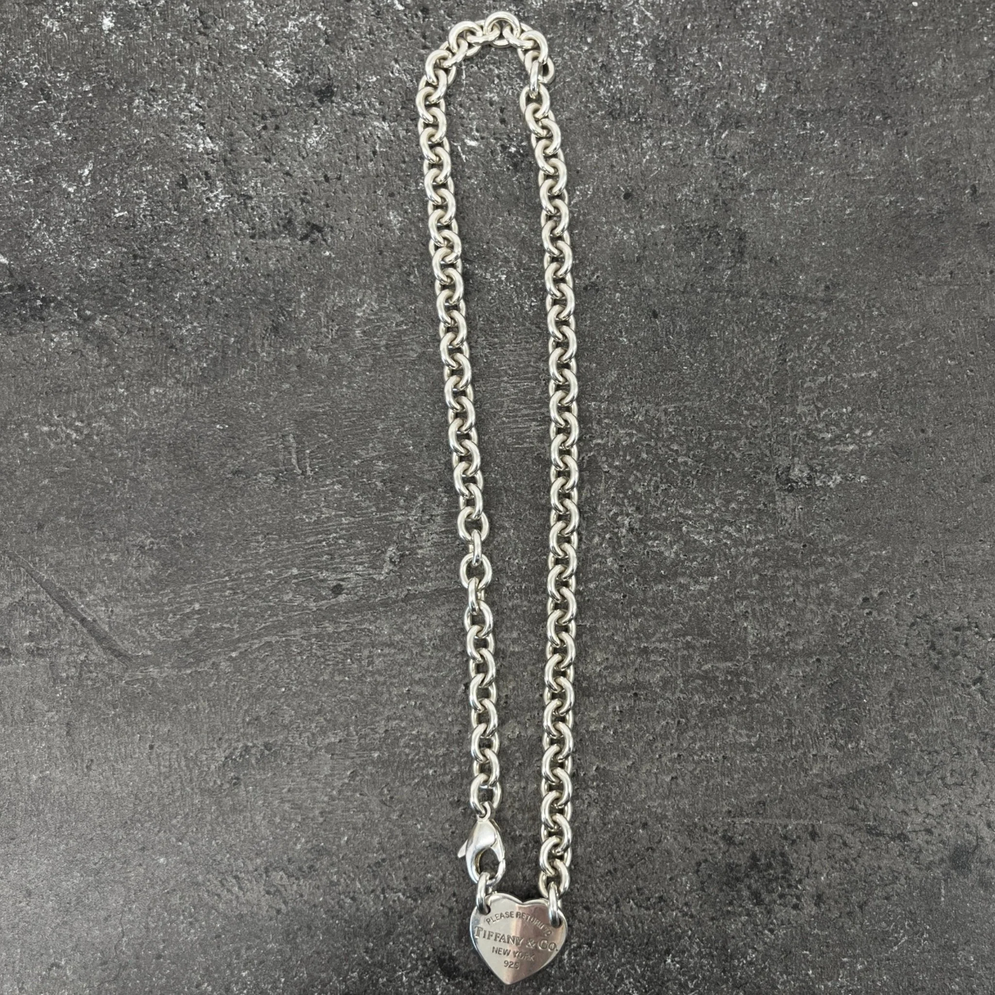 Women's Return To Tiffany Heart Necklace Silver - Image 7