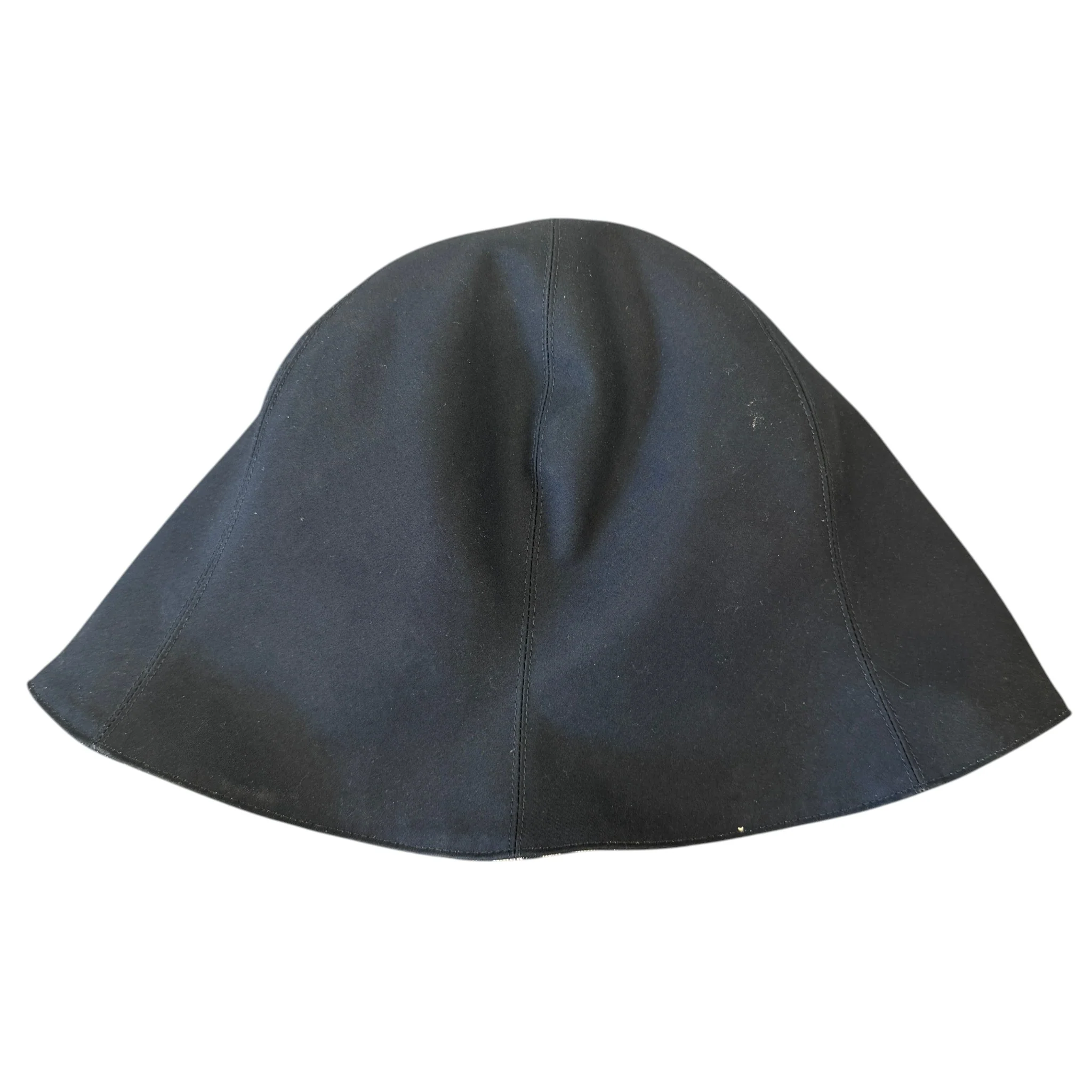 Women's Reversible Tulipe Oblique Bucket Hat Navy Size S - Image 3