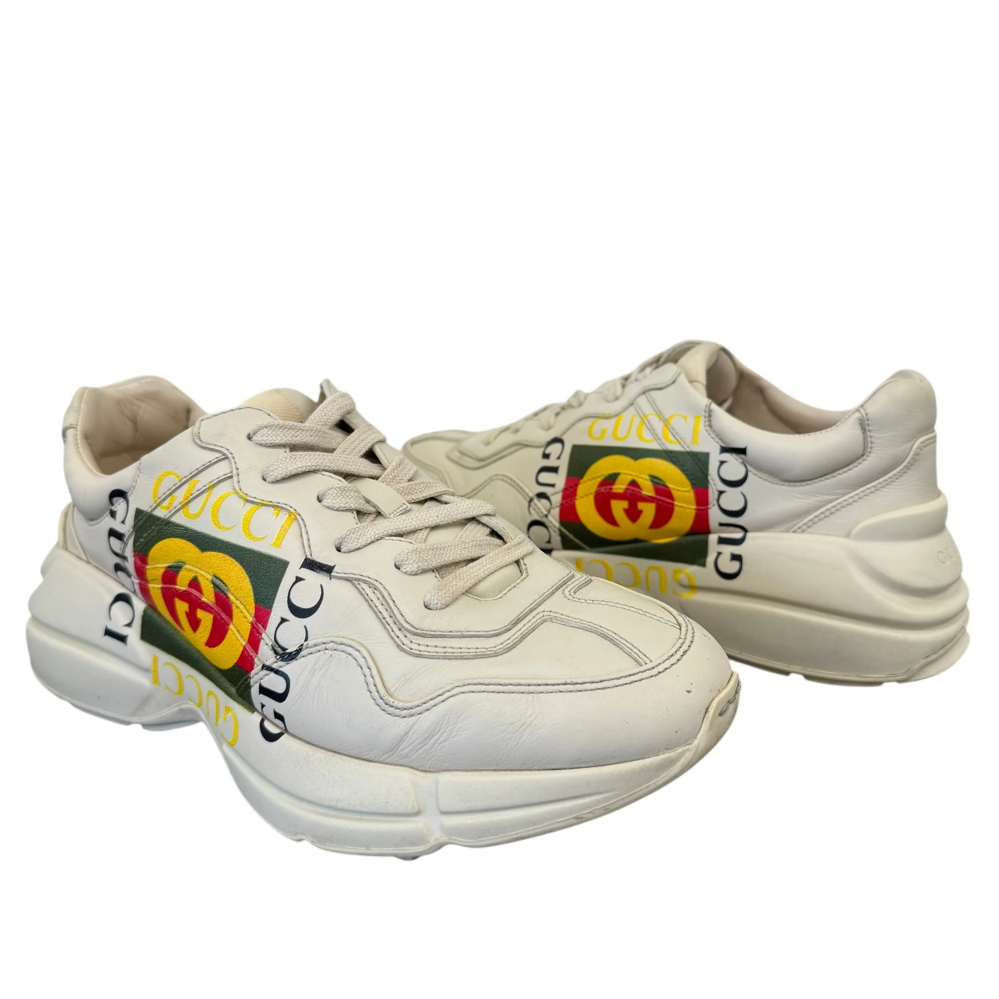 Women's Rhyton Low Trainers Cream Size EU 39 / UK 6 - Image 3