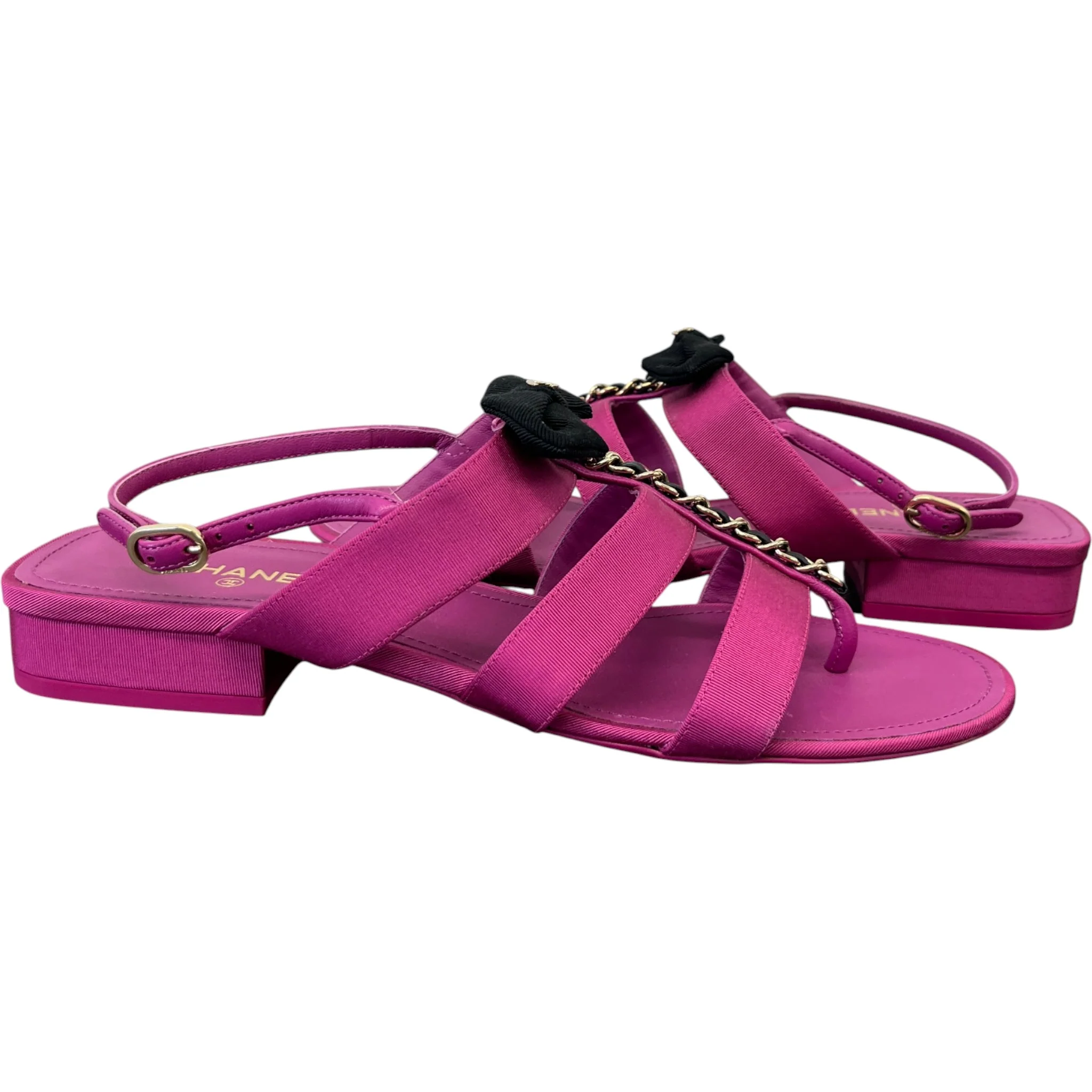 Women's Ribbon Sandals Purple Size EU 40 / UK 7 - Image 3