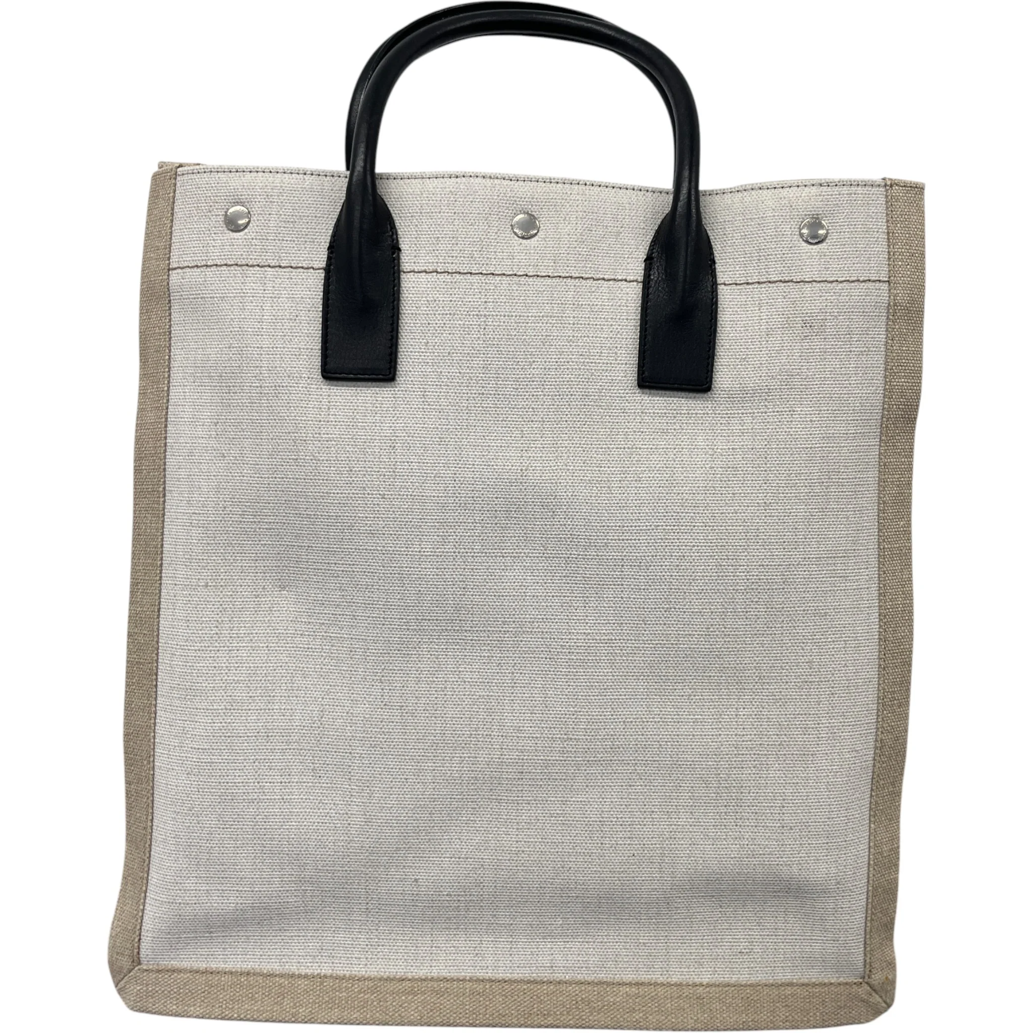 Women's Rive Gauche Tote Bag Beige - Image 3