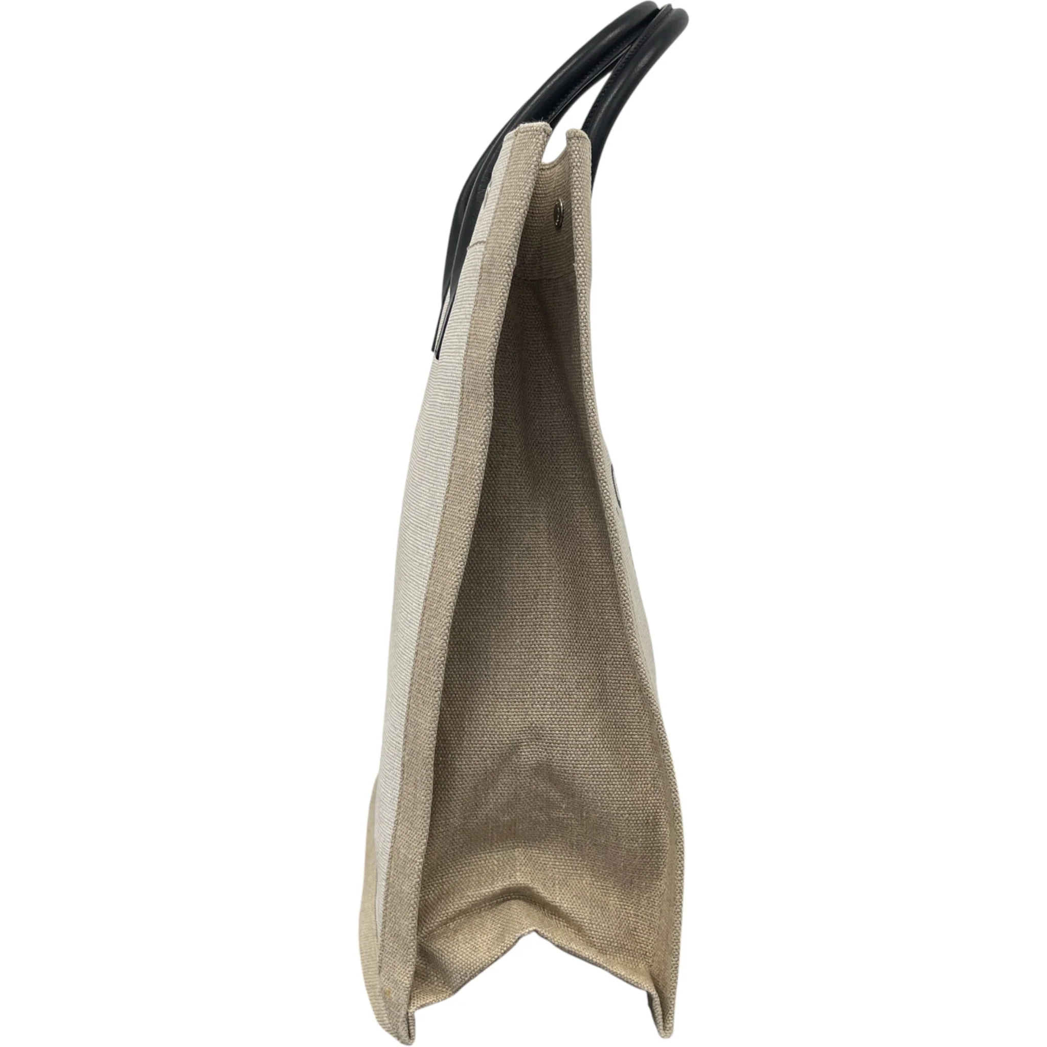 Women's Rive Gauche Tote Bag Beige - Image 6