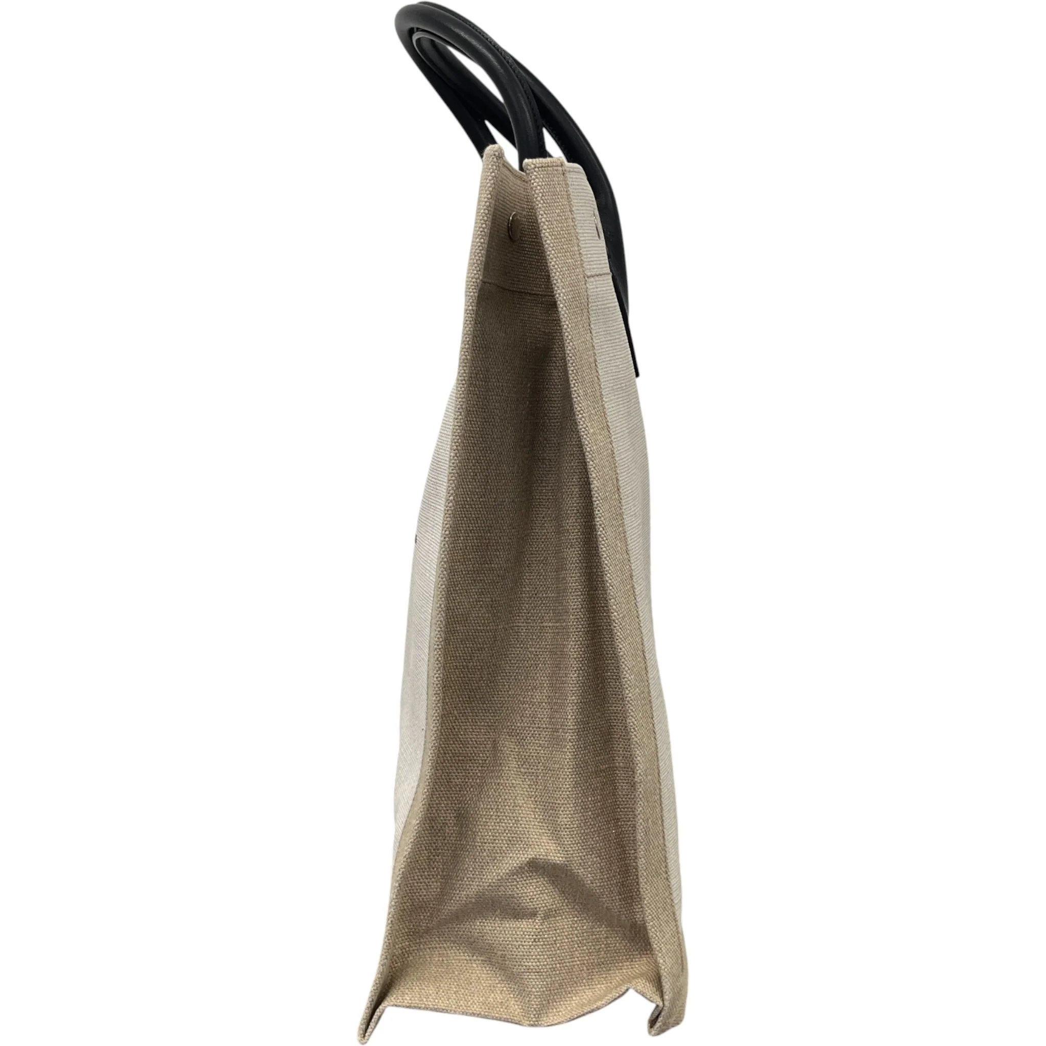 Women's Rive Gauche Tote Bag Beige - Image 7