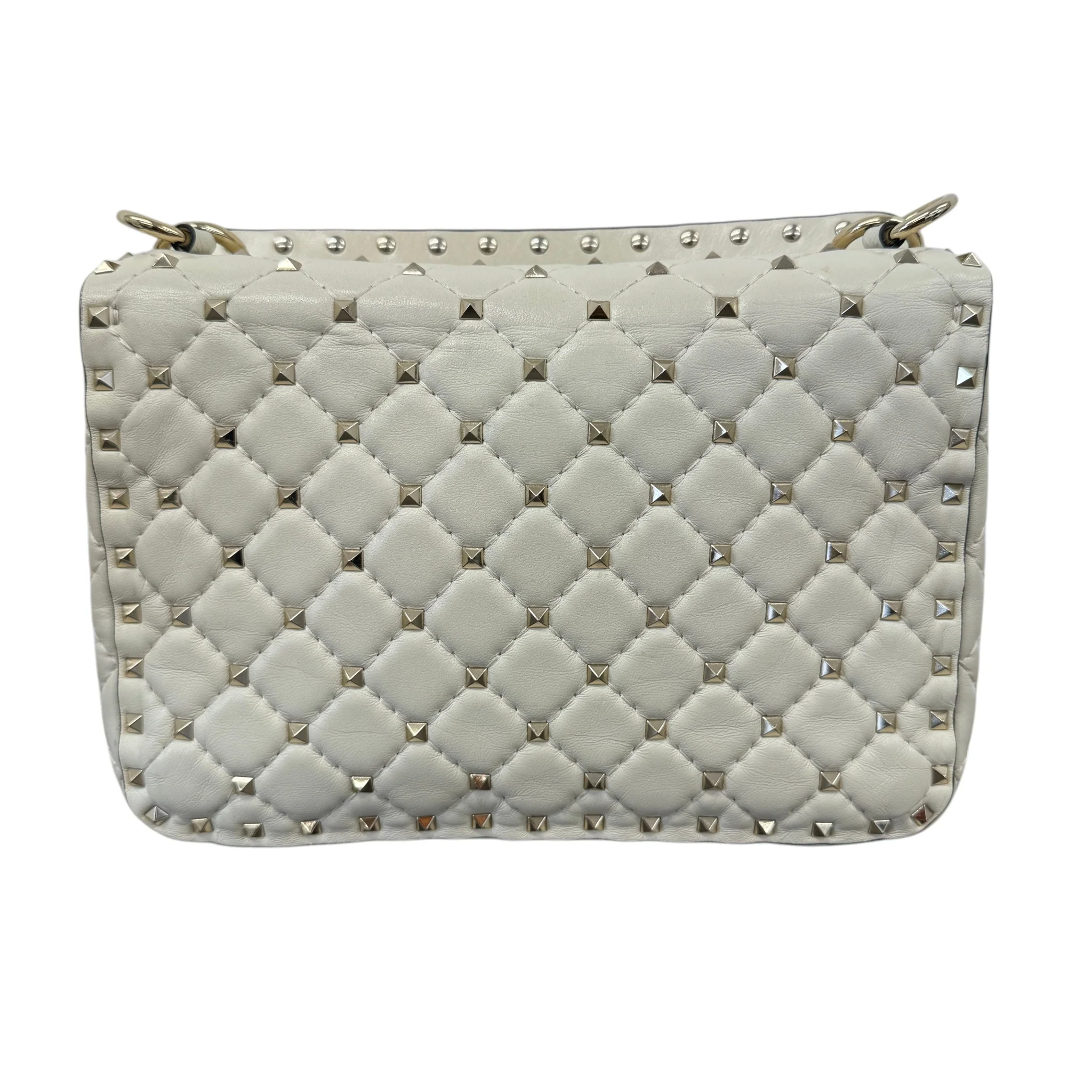 Women's Rockstud Handbag White - Image 6