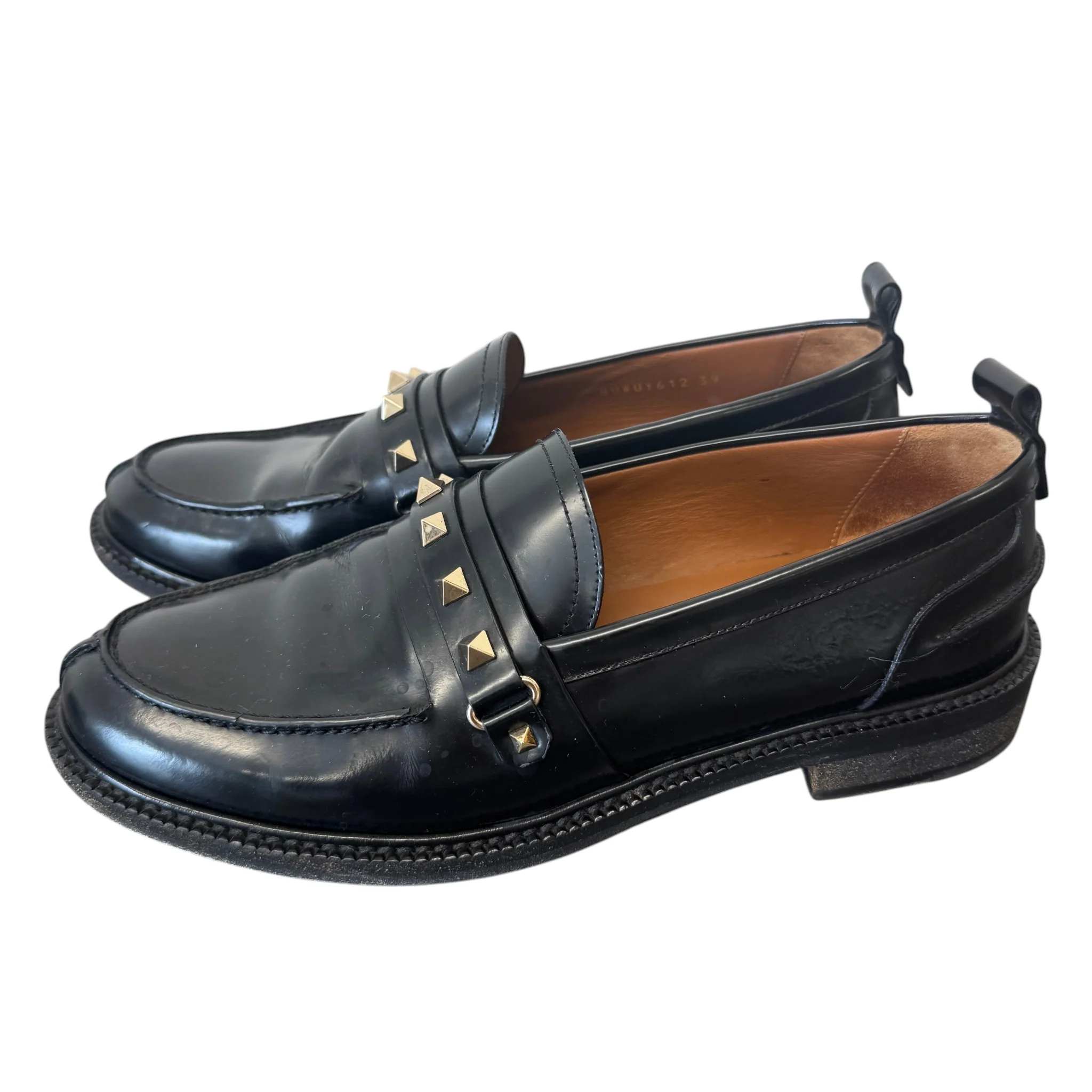 Women's Rockstud Loafers Black Size EU 39 / UK 6 - Image 8