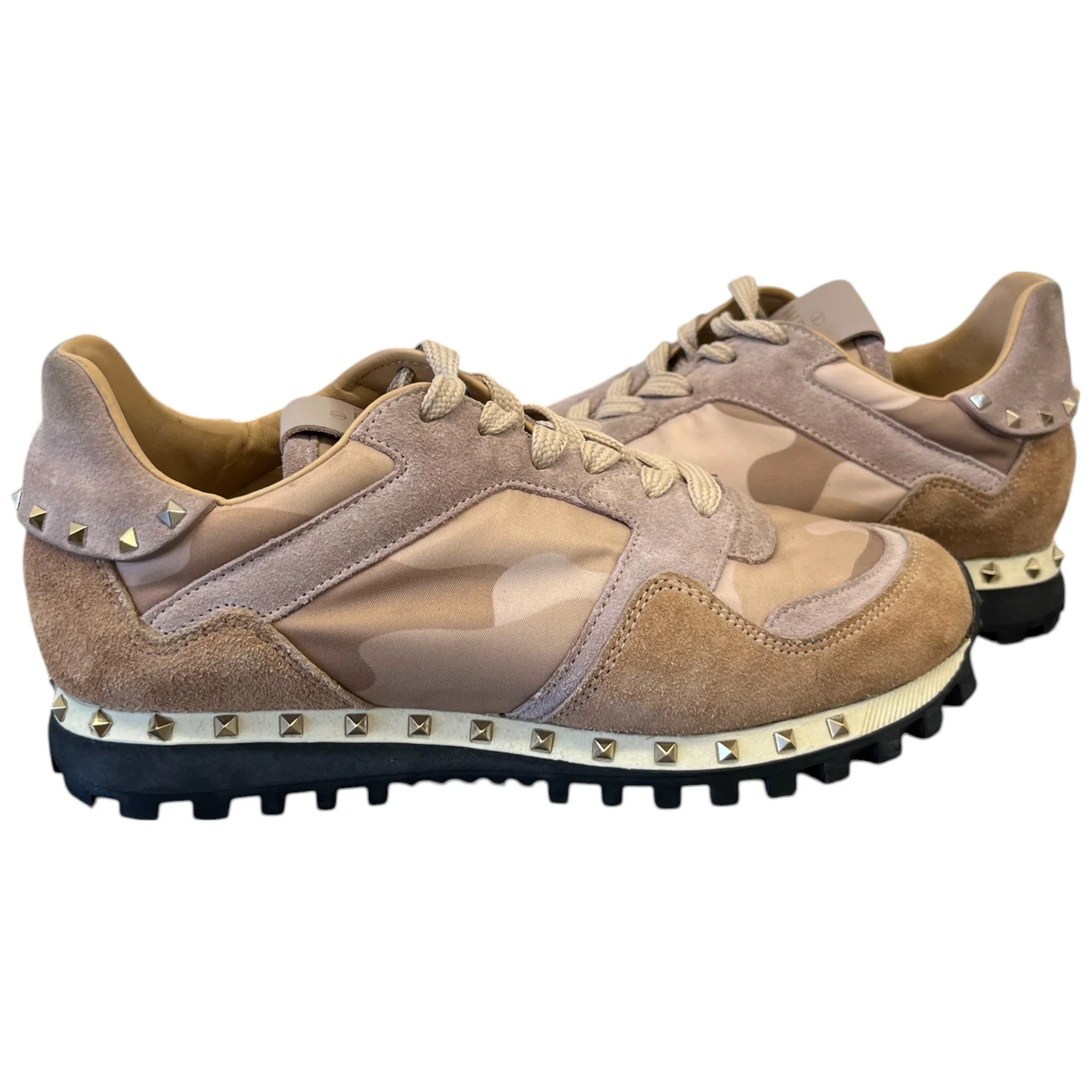 Women's Rockstud Low Trainers Pink Size EU 36 / UK 3 - Image 3