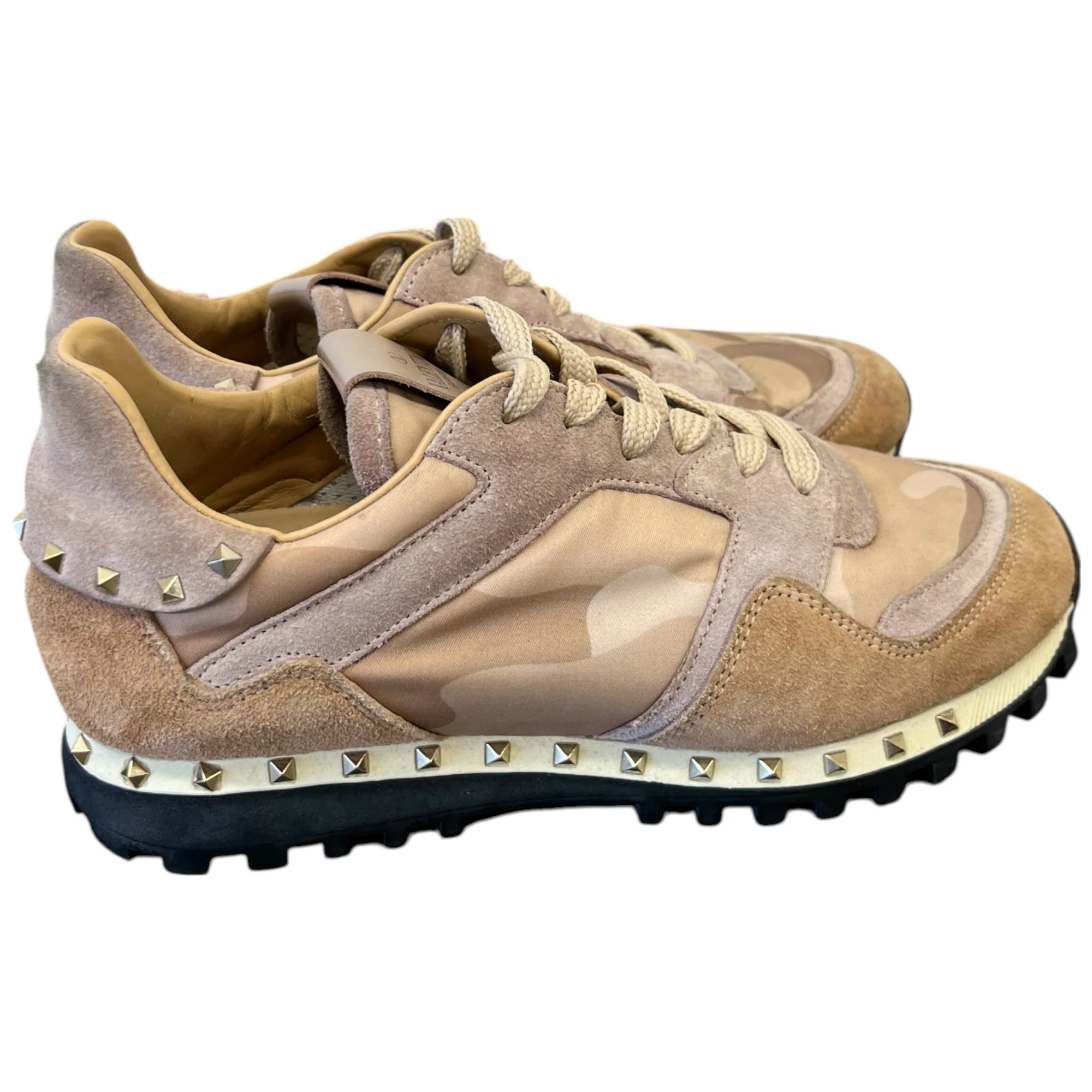 Women's Rockstud Low Trainers Pink Size EU 36 / UK 3 - Image 8