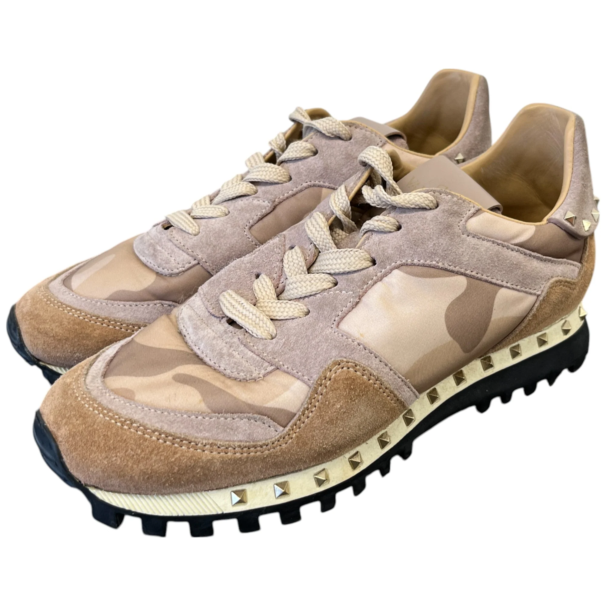 Women's Rockstud Low Trainers Pink Size EU 36 / UK 3 - Image 9