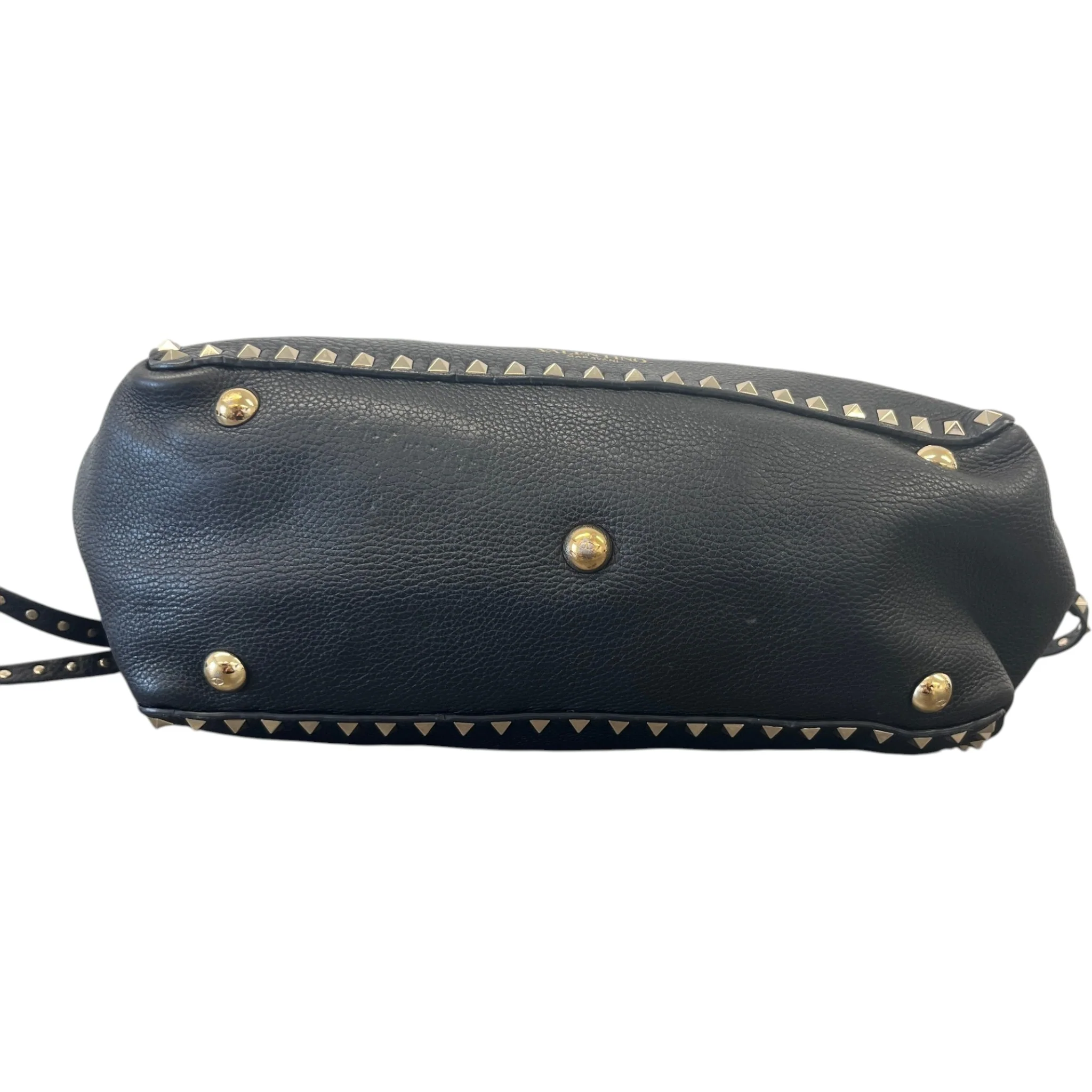 Women's Rockstud Medium Tote Bag Black - Image 10