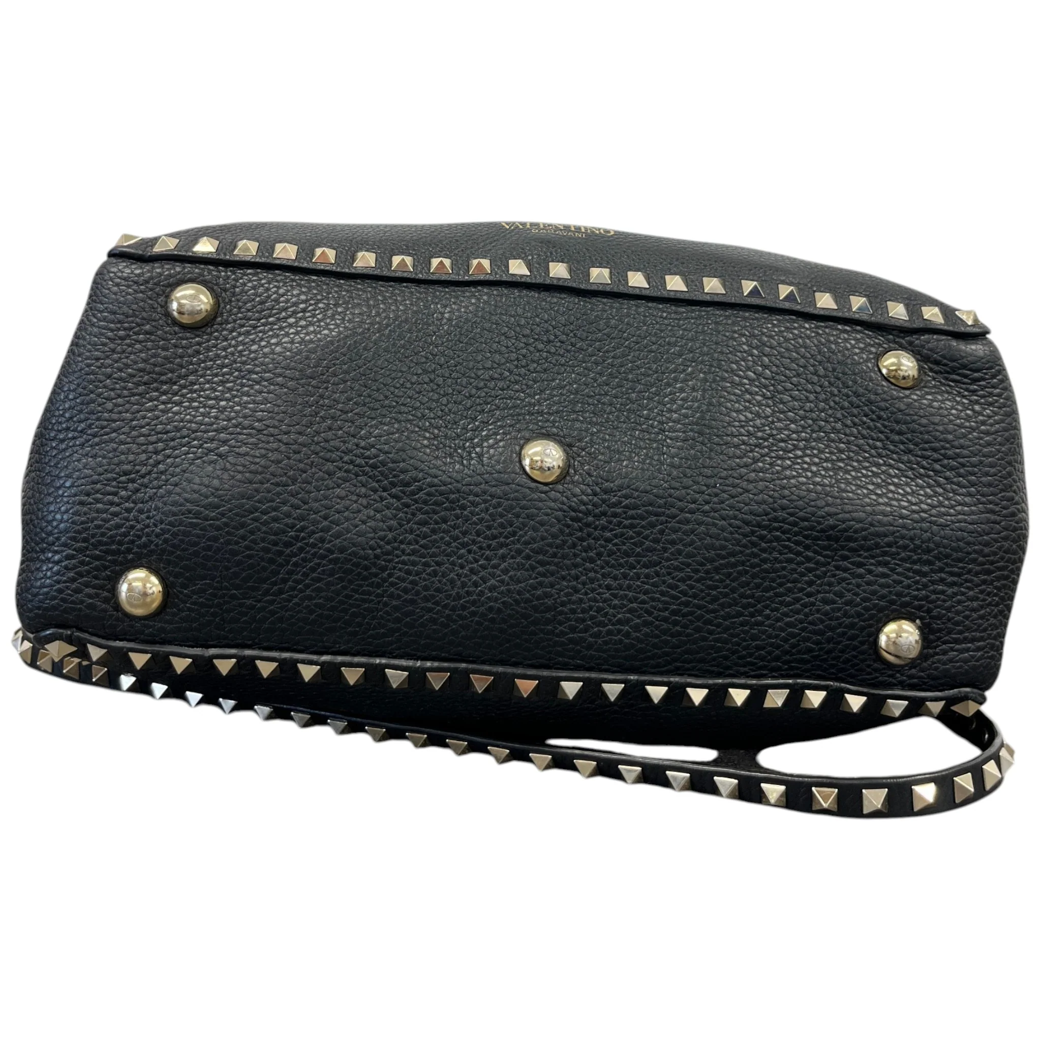Women's Rockstud Tote Bag Black - Image 10