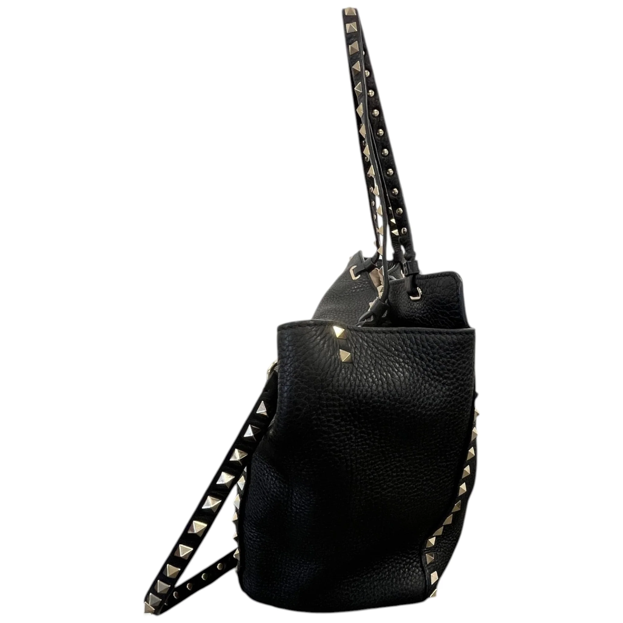 Women's Rockstud Tote Bag Black - Image 7