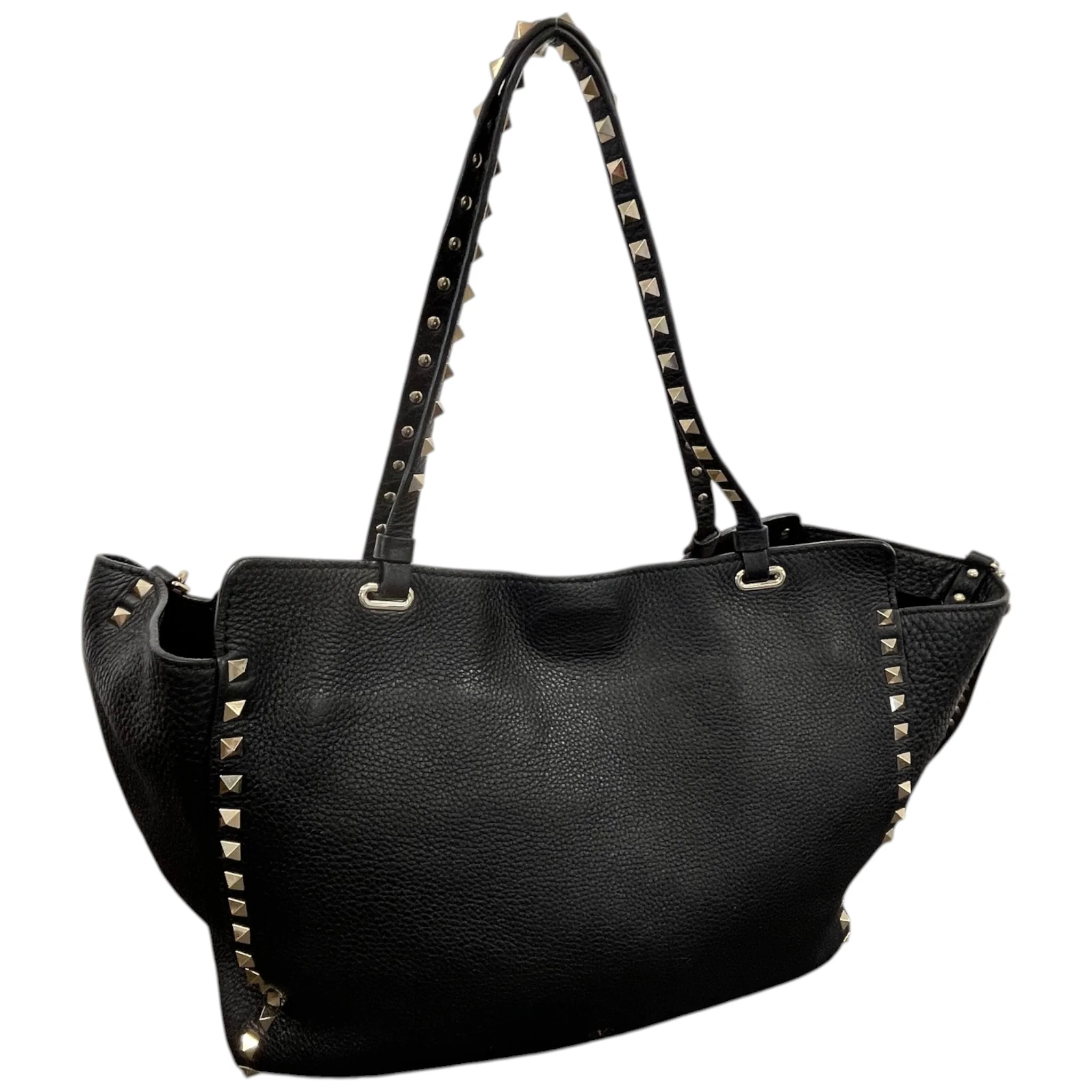Women's Rockstud Tote Bag Black - Image 8