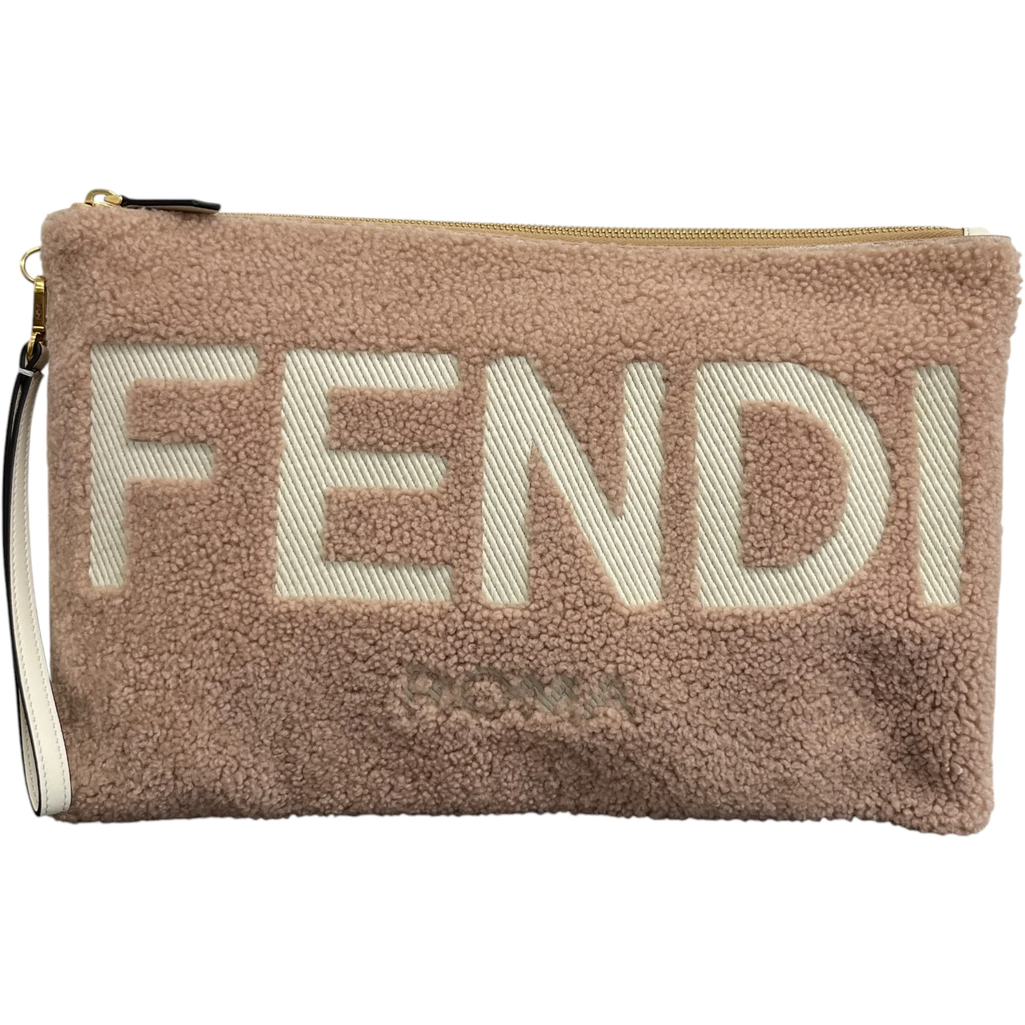 Women's Roma Shearling Pouch Pink