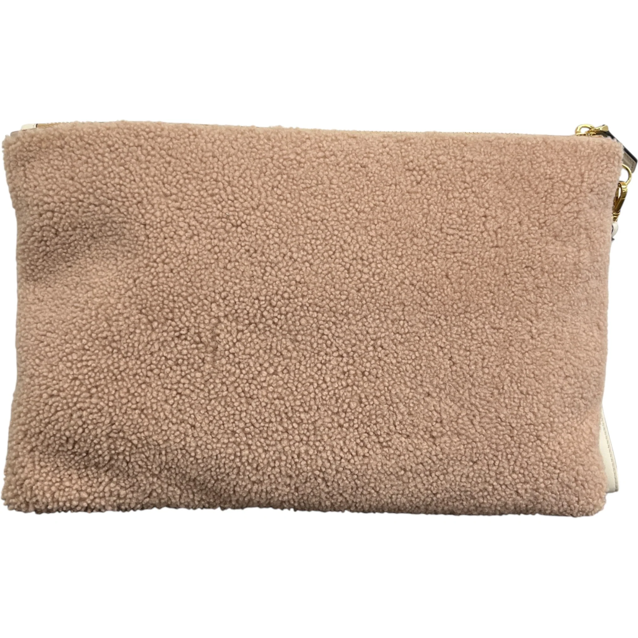 Women's Roma Shearling Pouch Pink - Image 2