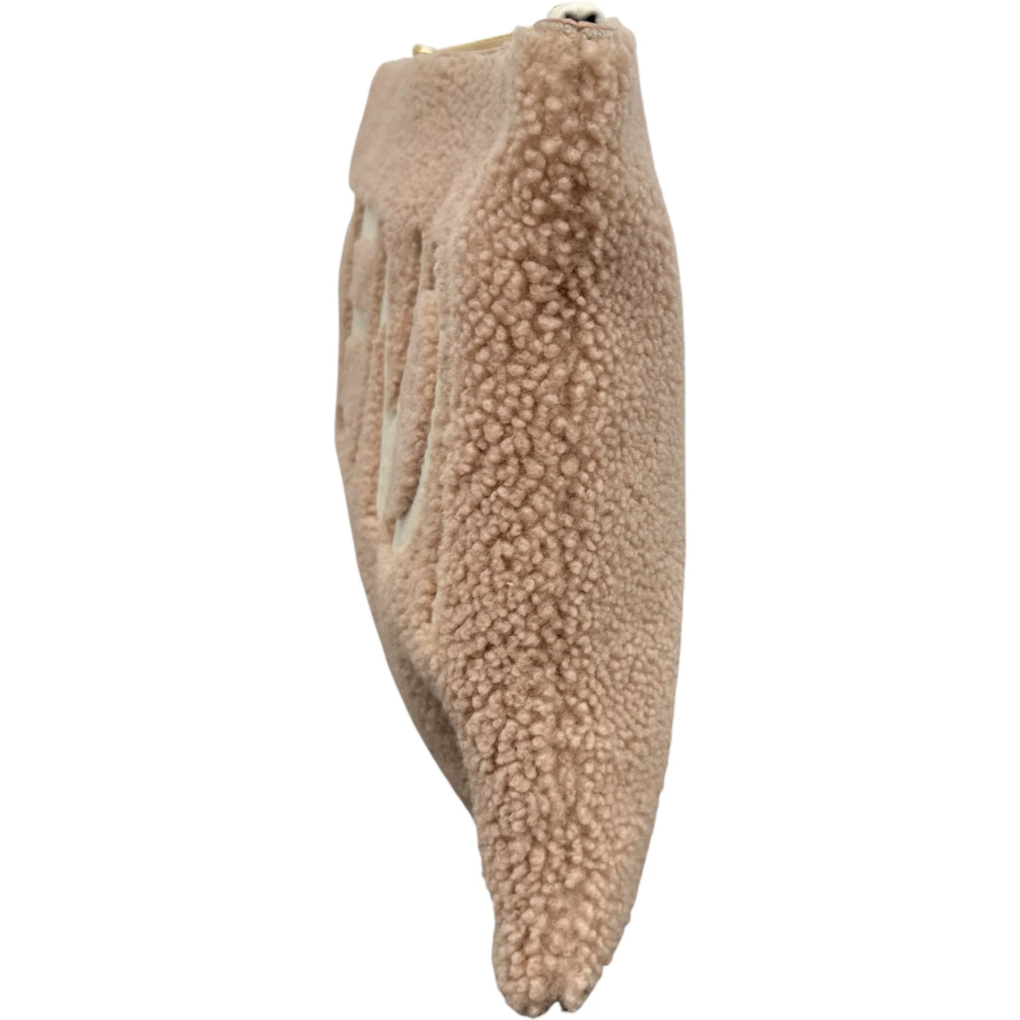 Women's Roma Shearling Pouch Pink - Image 6