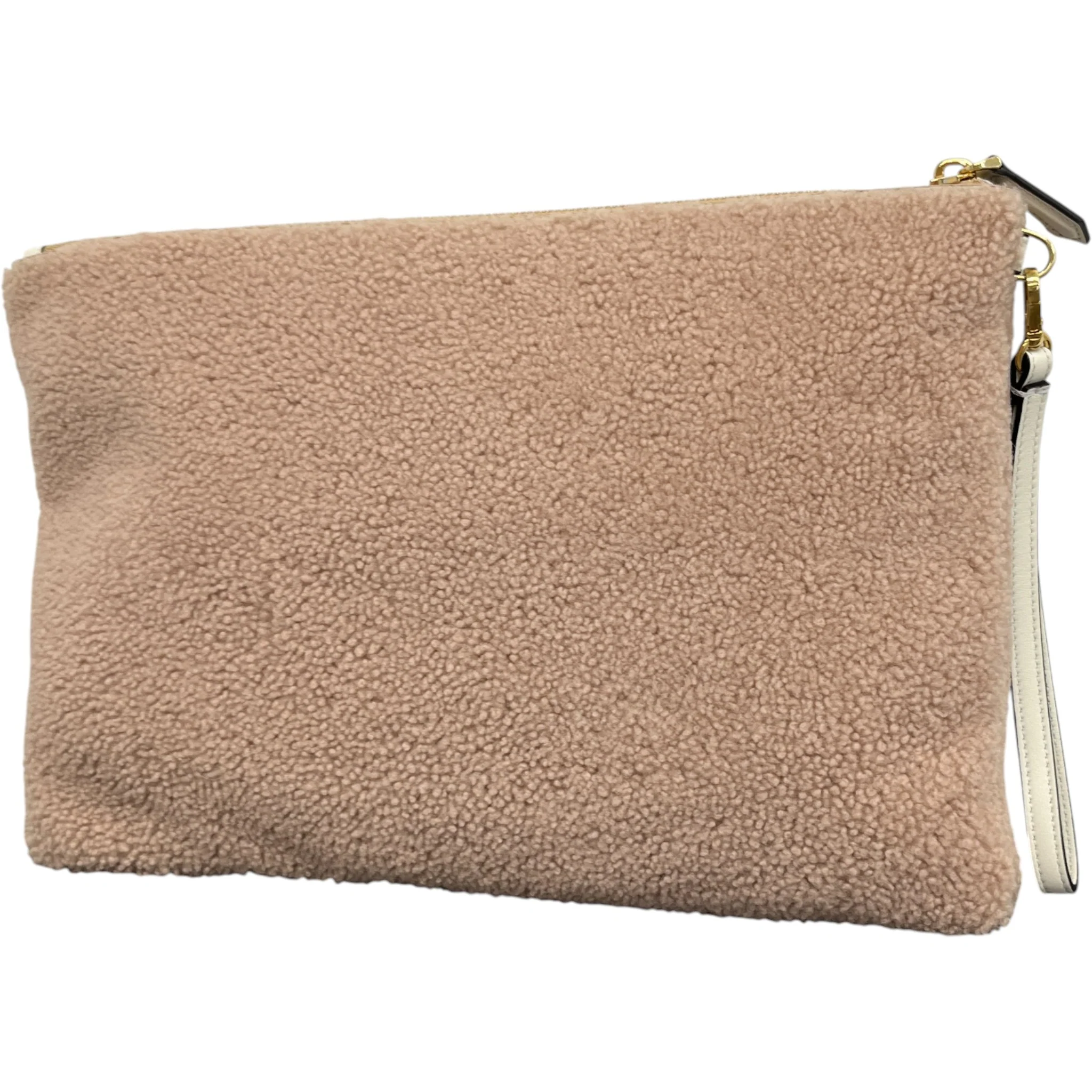 Women's Roma Shearling Pouch Pink - Image 8