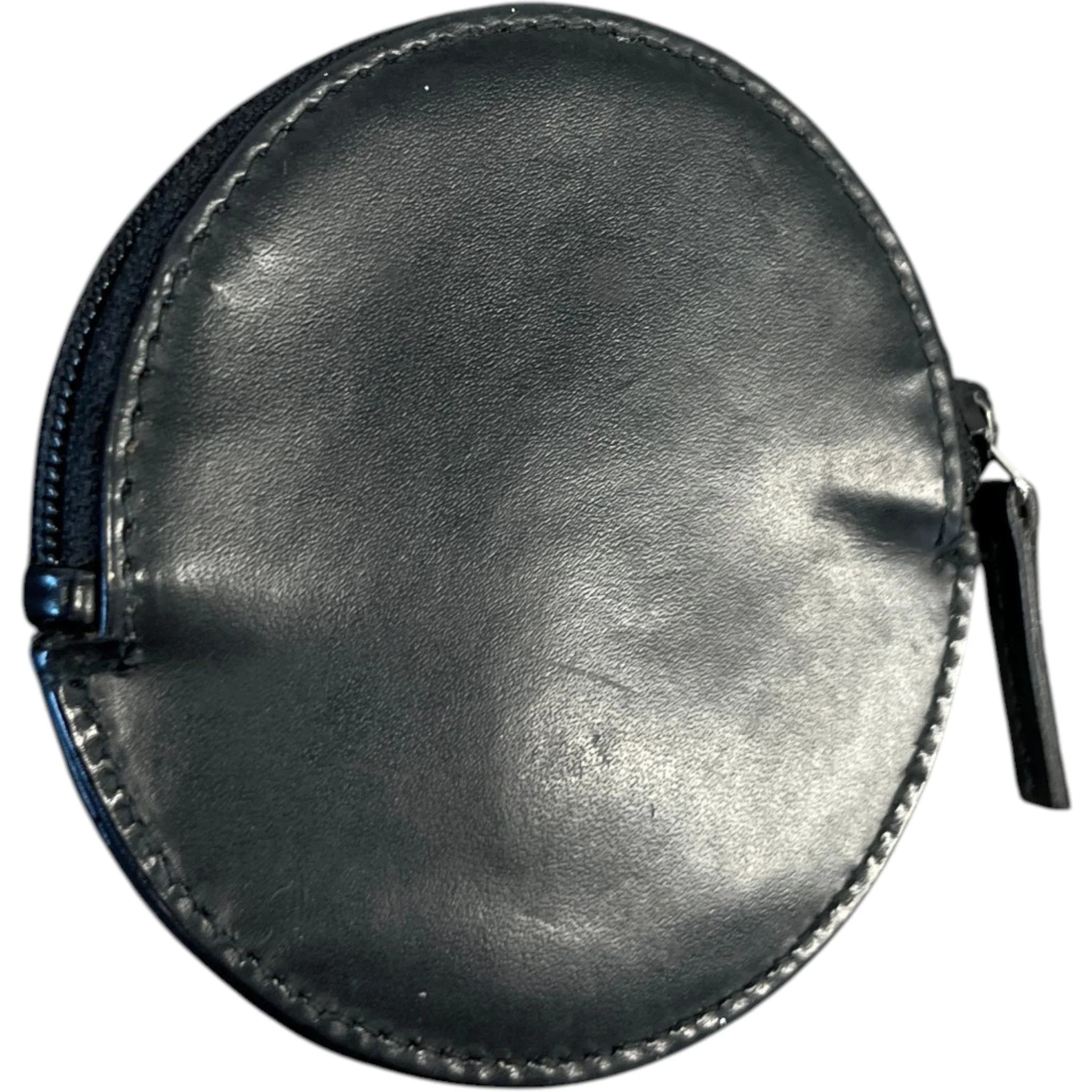 Women's Round Coin Wallet Black - Image 6