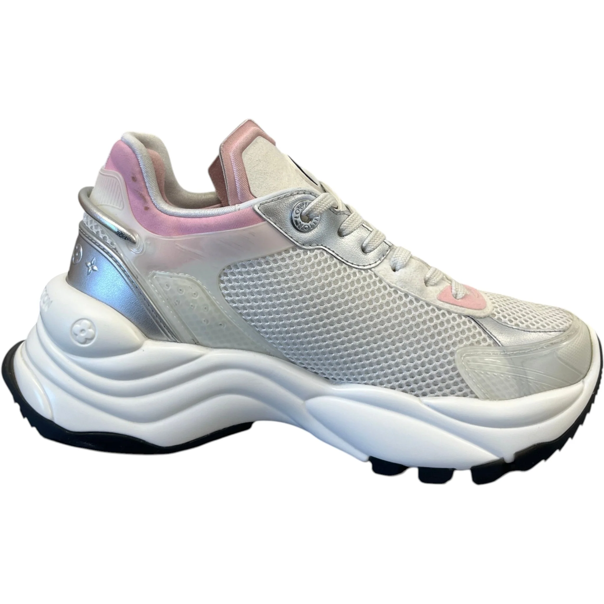 Women's Run 55 Low Trainers Pink Size EU 35 / UK 2 - Image 4